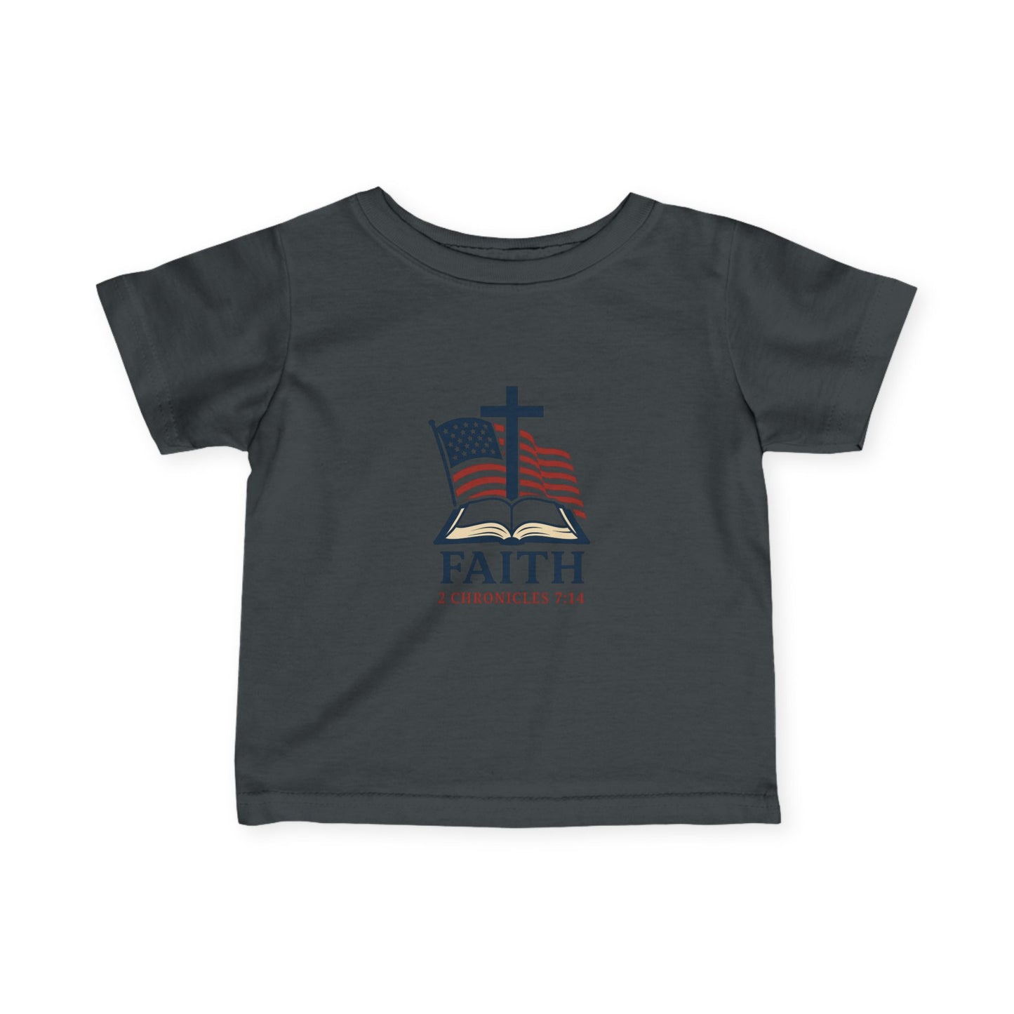 Faith-Themed 2 Chronicles 7:14 Infant Tee