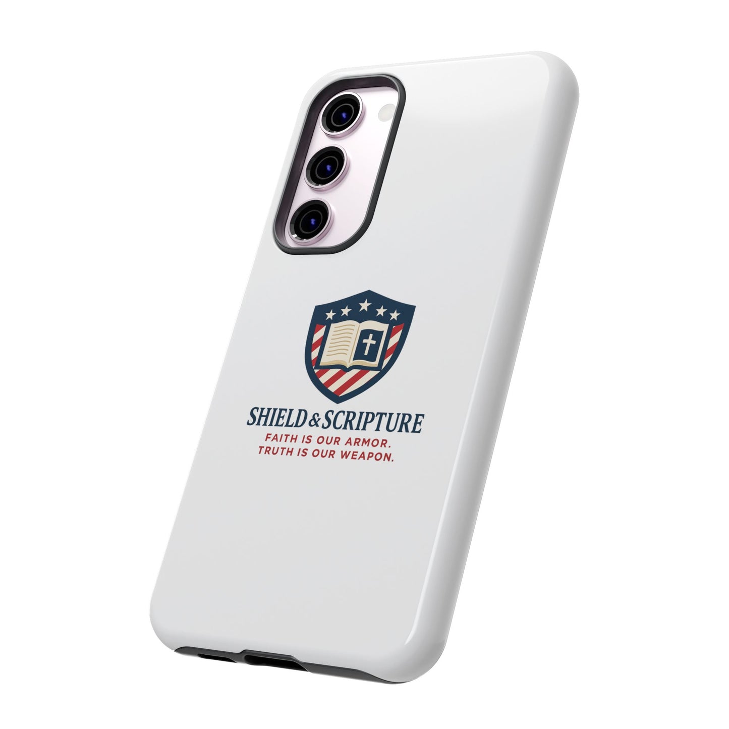 Shield & Scripture Phone Case