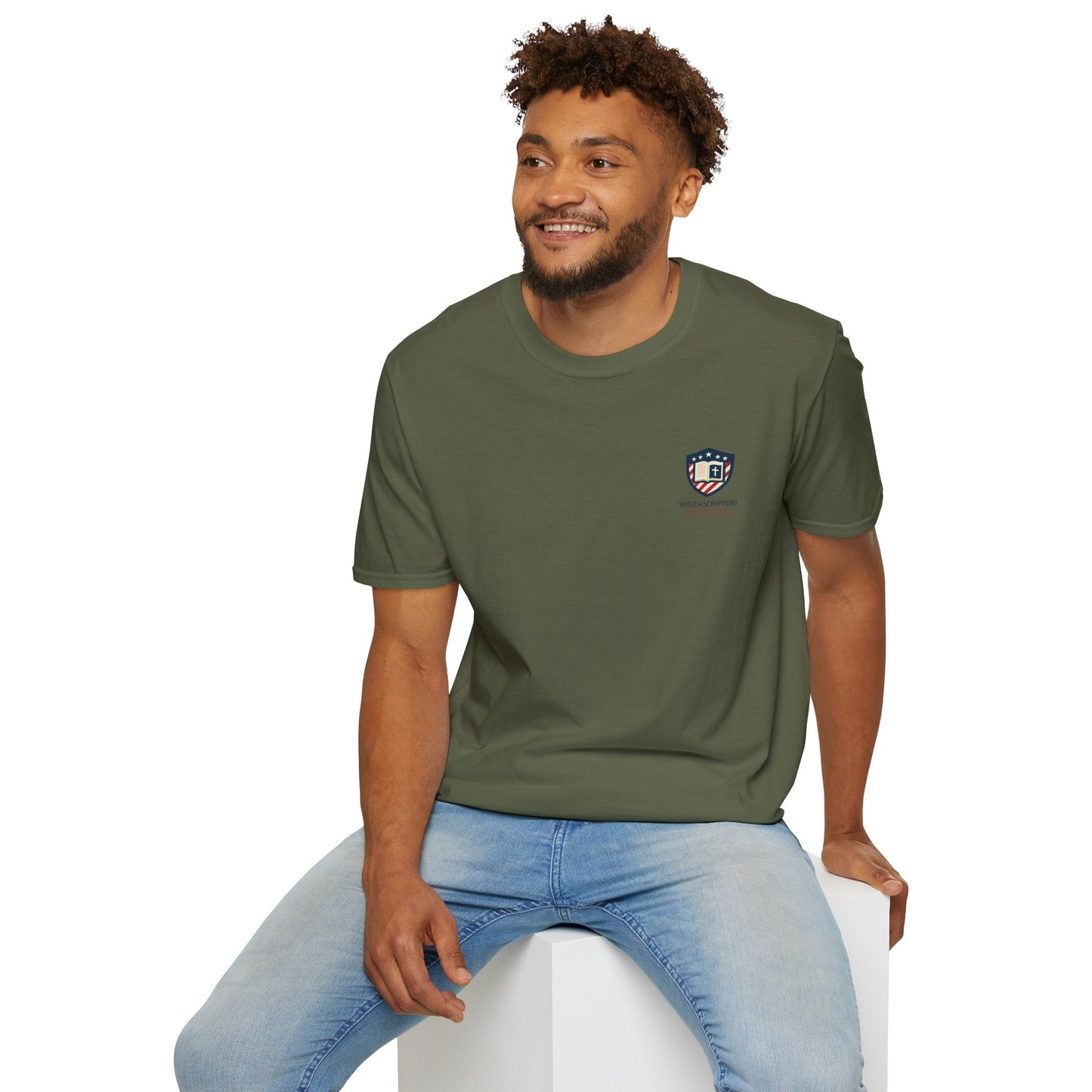 Lion of Judah USA Flag Unisex T-Shirt