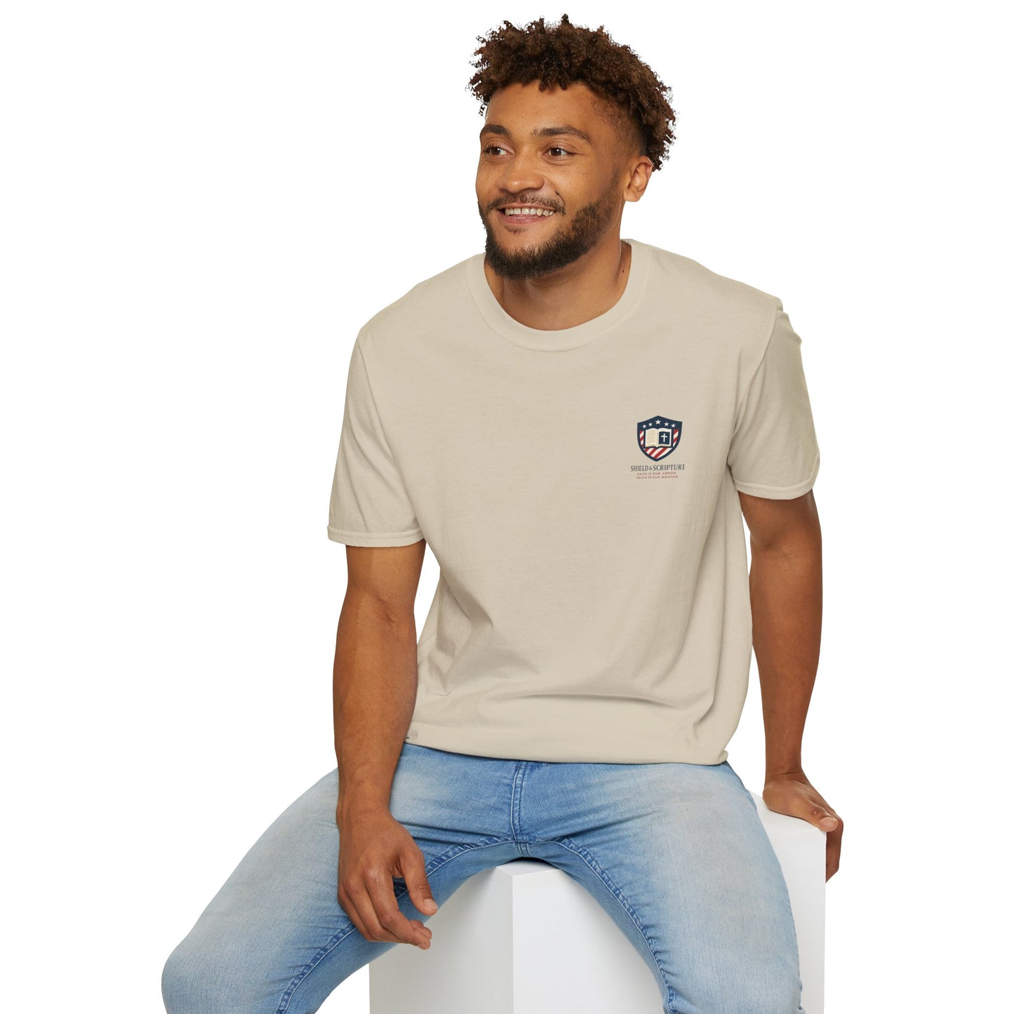 Lion of Judah USA Flag Unisex T-Shirt