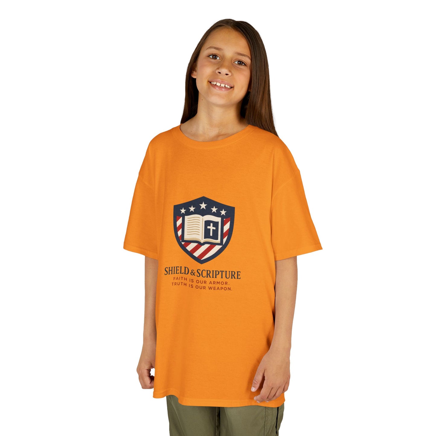 Shield & Scripture Kids Tee Daily Wear