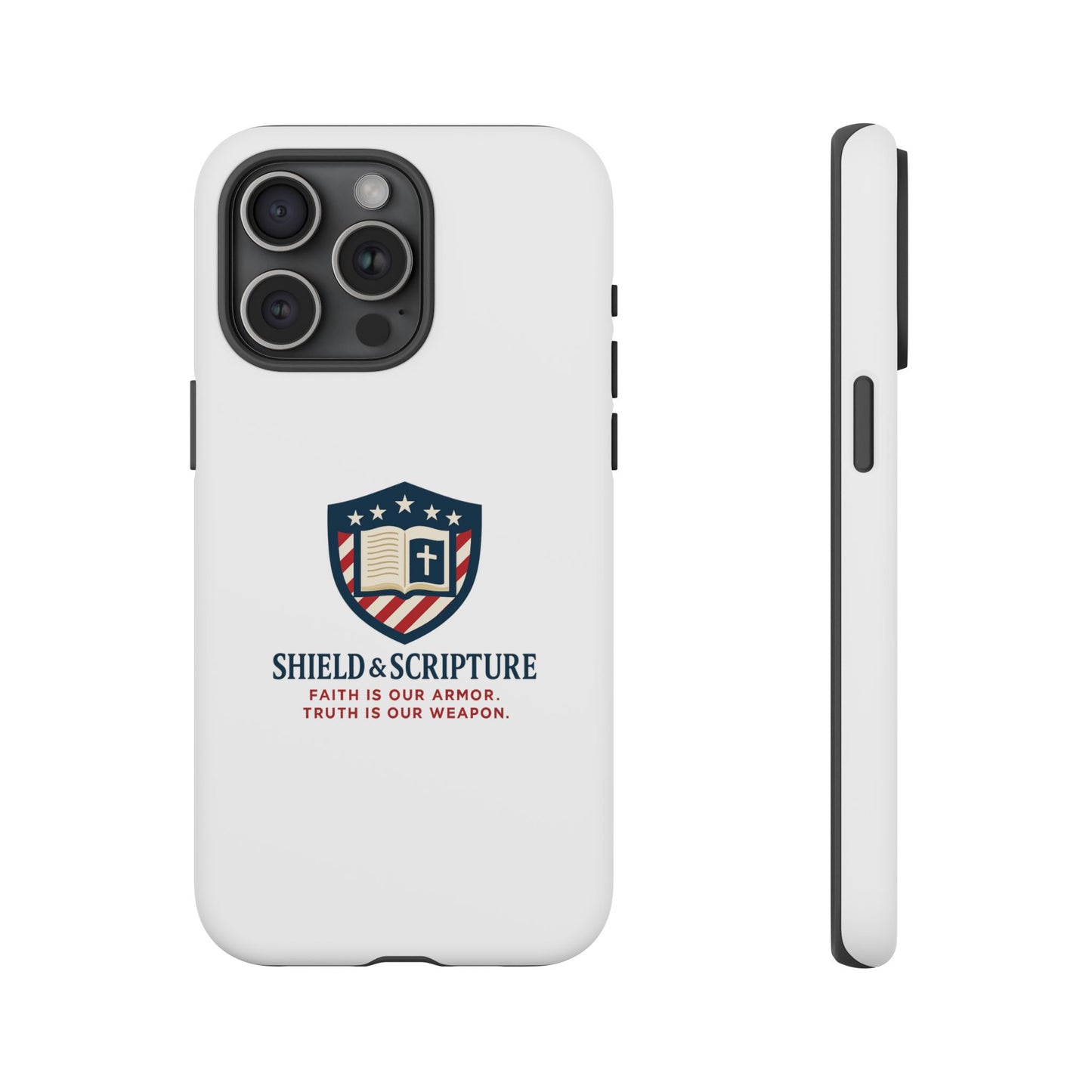 Shield & Scripture Phone Case