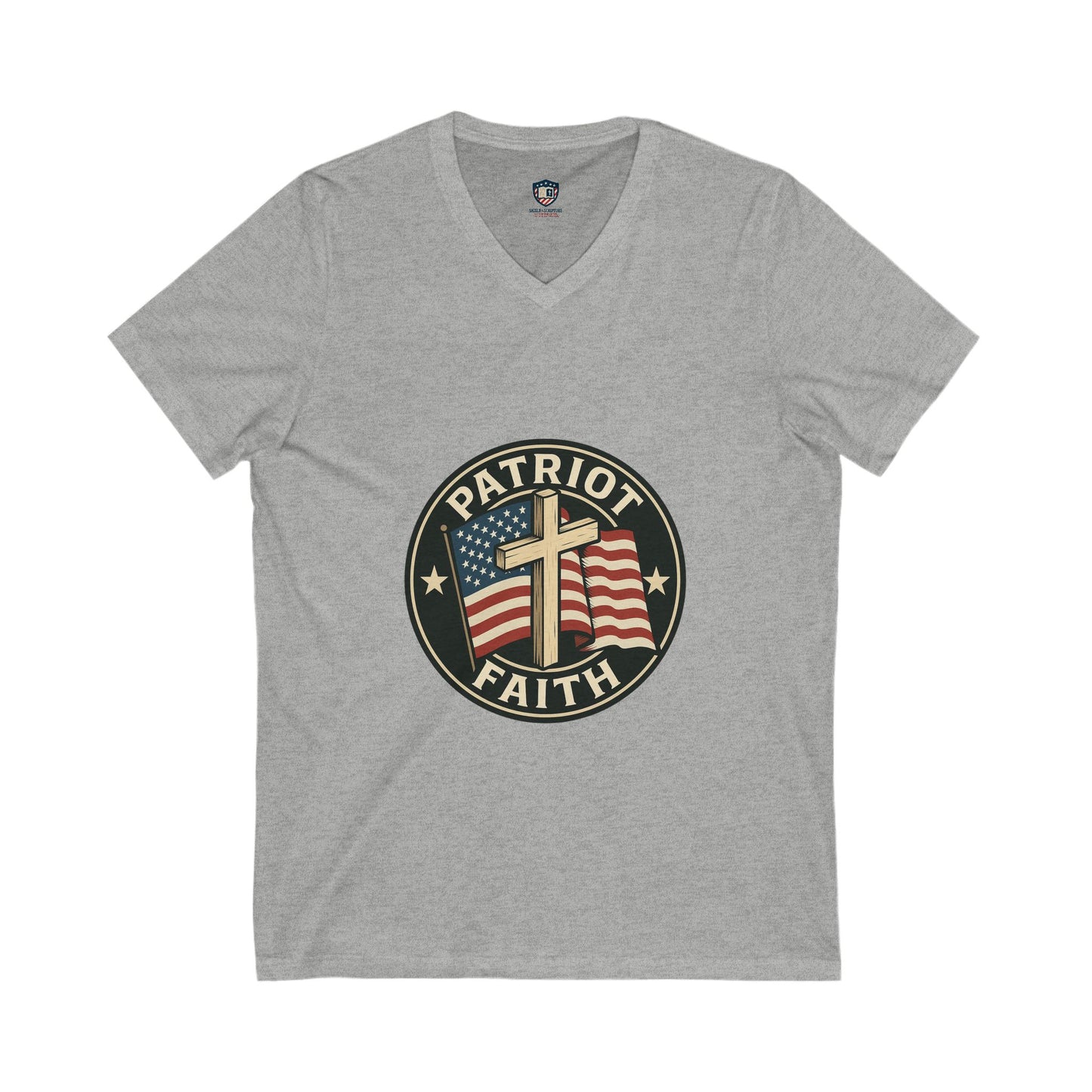 Patriot Faith V-Neck Unisex Tee