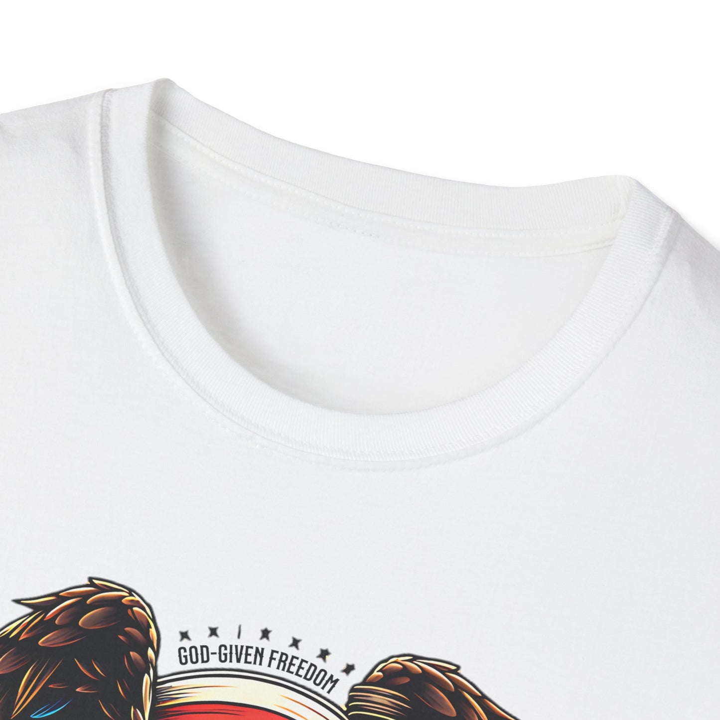 Patriotic Eagle Graphic Unisex T-Shirt