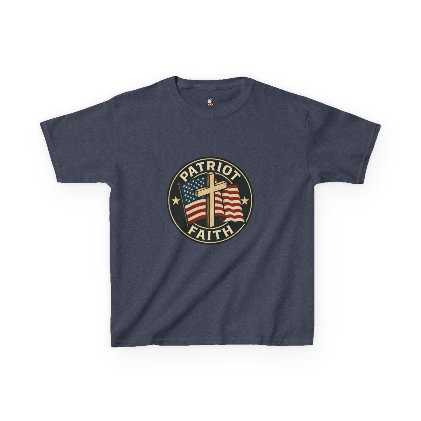 Patriotic Kids Tee - Faith & Freedom Everyday Wear
