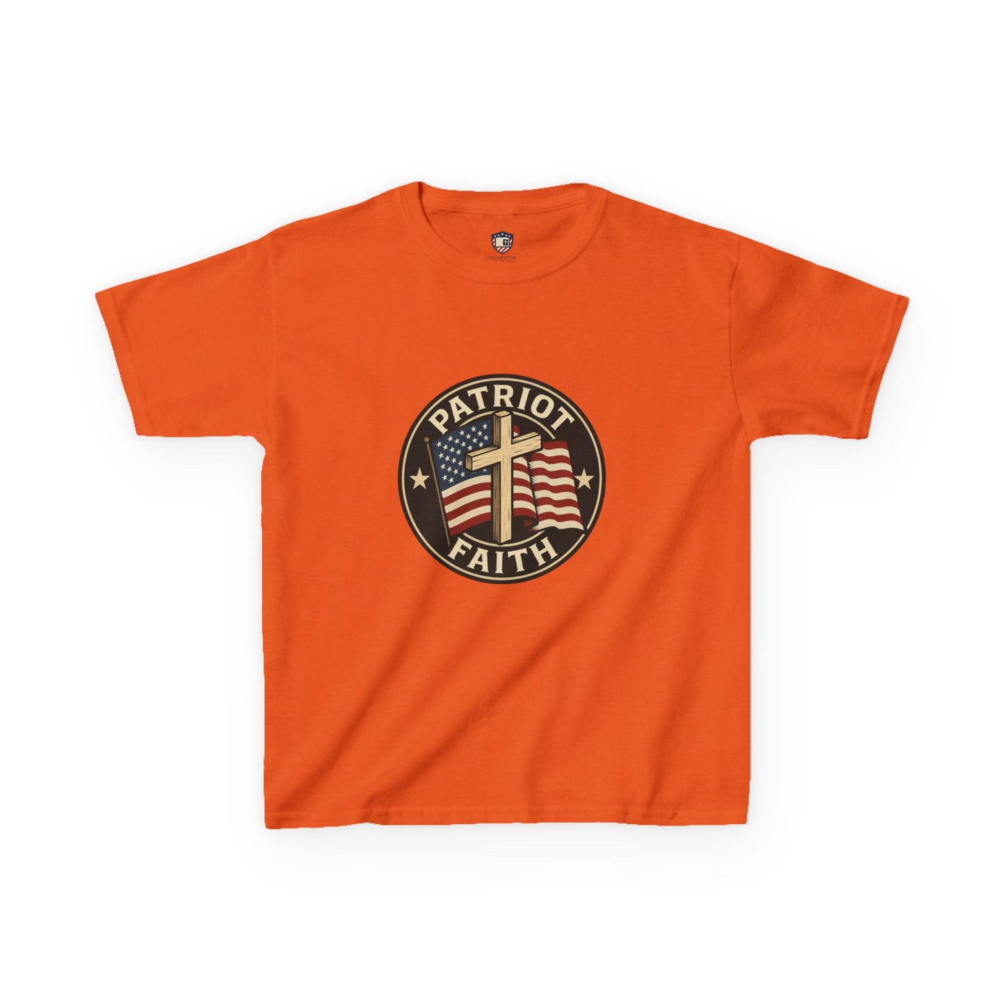 Patriotic Kids Tee - Faith & Freedom Everyday Wear