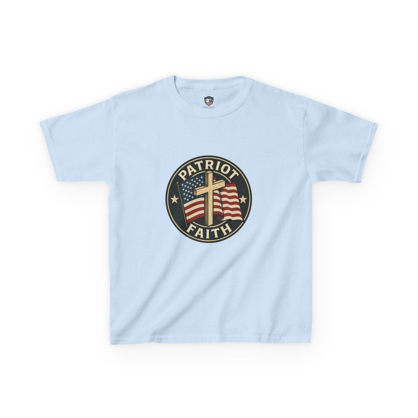 Patriotic Kids Tee - Faith & Freedom Everyday Wear