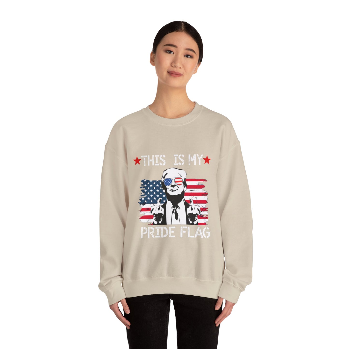 Trump This Is My Pride Flag Unisex Sweatshirt