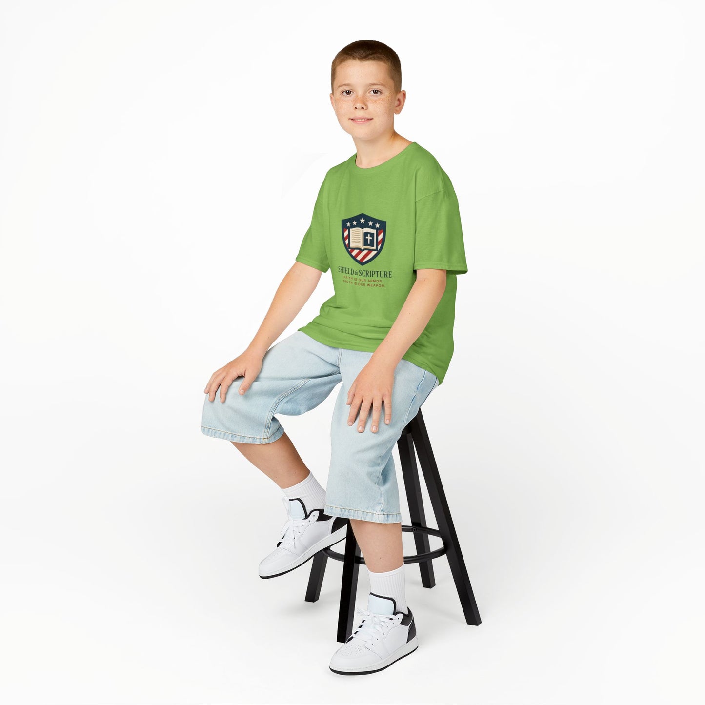 Shield & Scripture Kids Tee Daily Wear