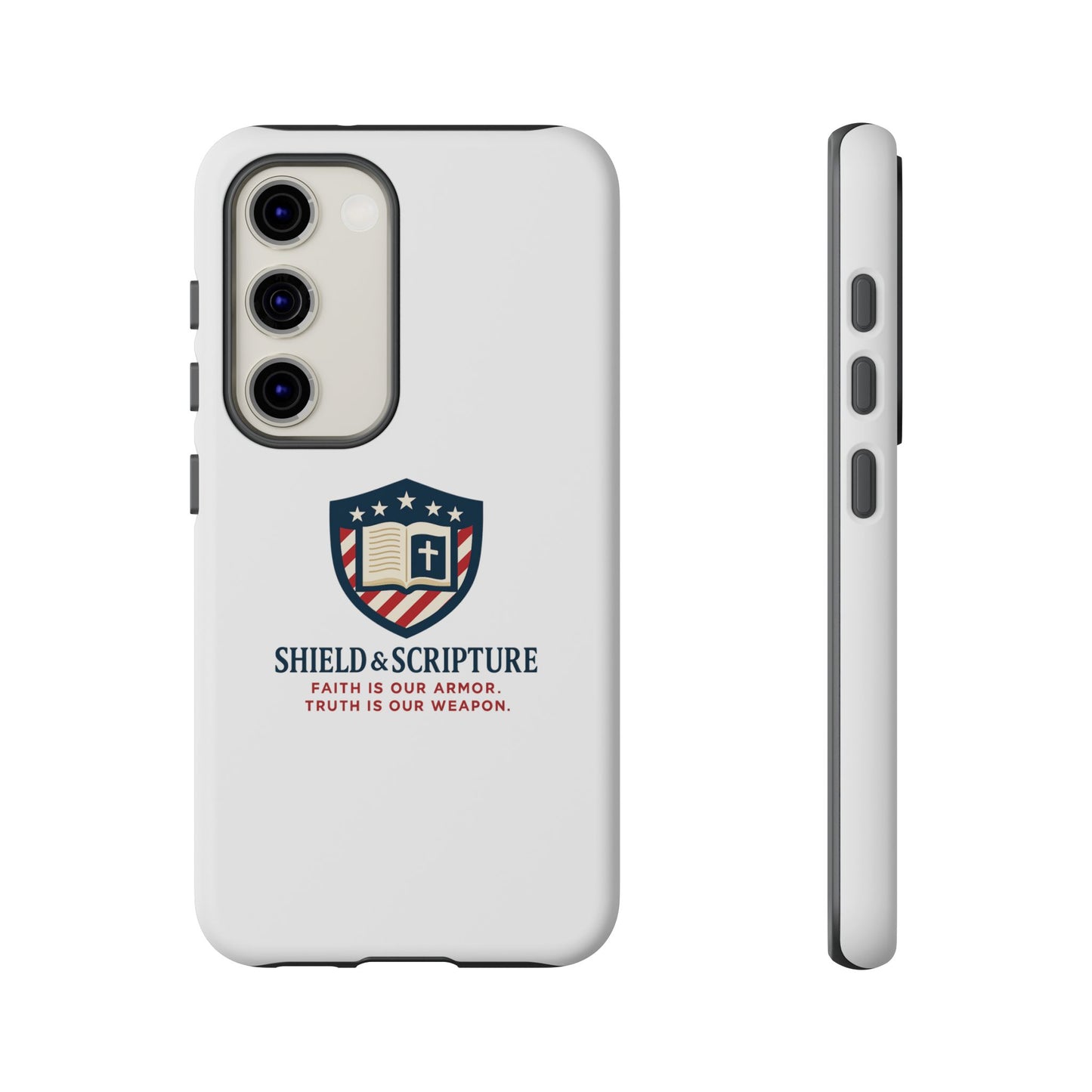 Shield & Scripture Phone Case