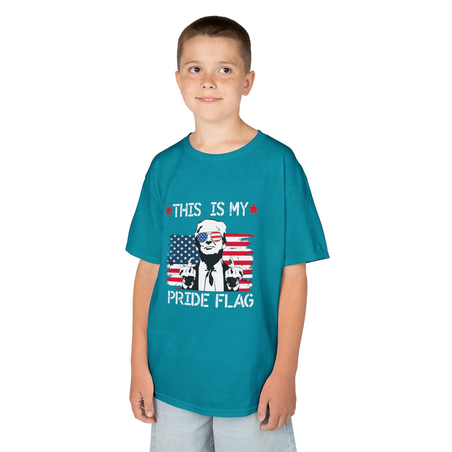 Trump This Is My Pride Flag Kid's T-Shirt