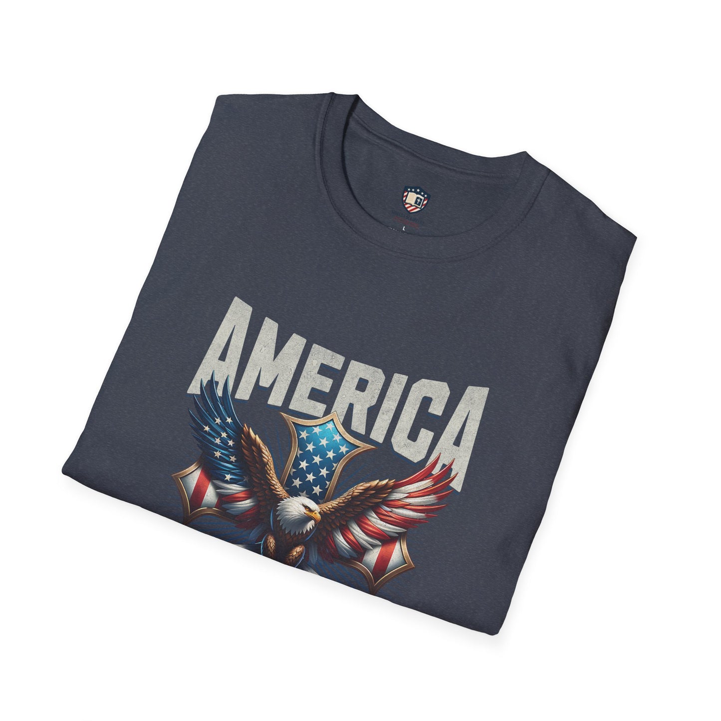 America Strong in Faith, Free in Spirit Unisex T-shirt