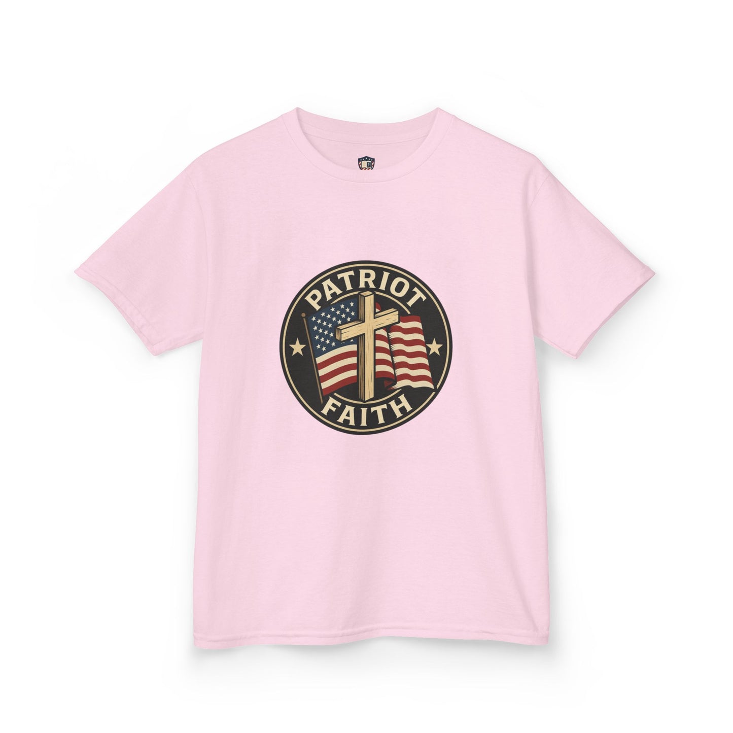 Patriotic Kids Tee - Faith & Freedom Everyday Wear