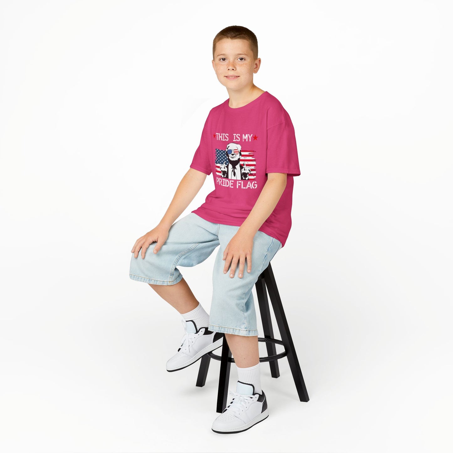Trump This Is My Pride Flag Kid's T-Shirt