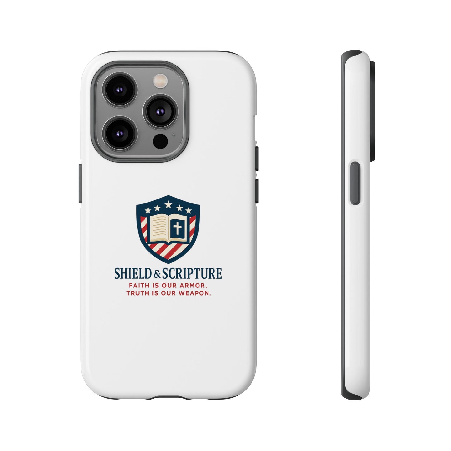 Shield & Scripture Phone Case
