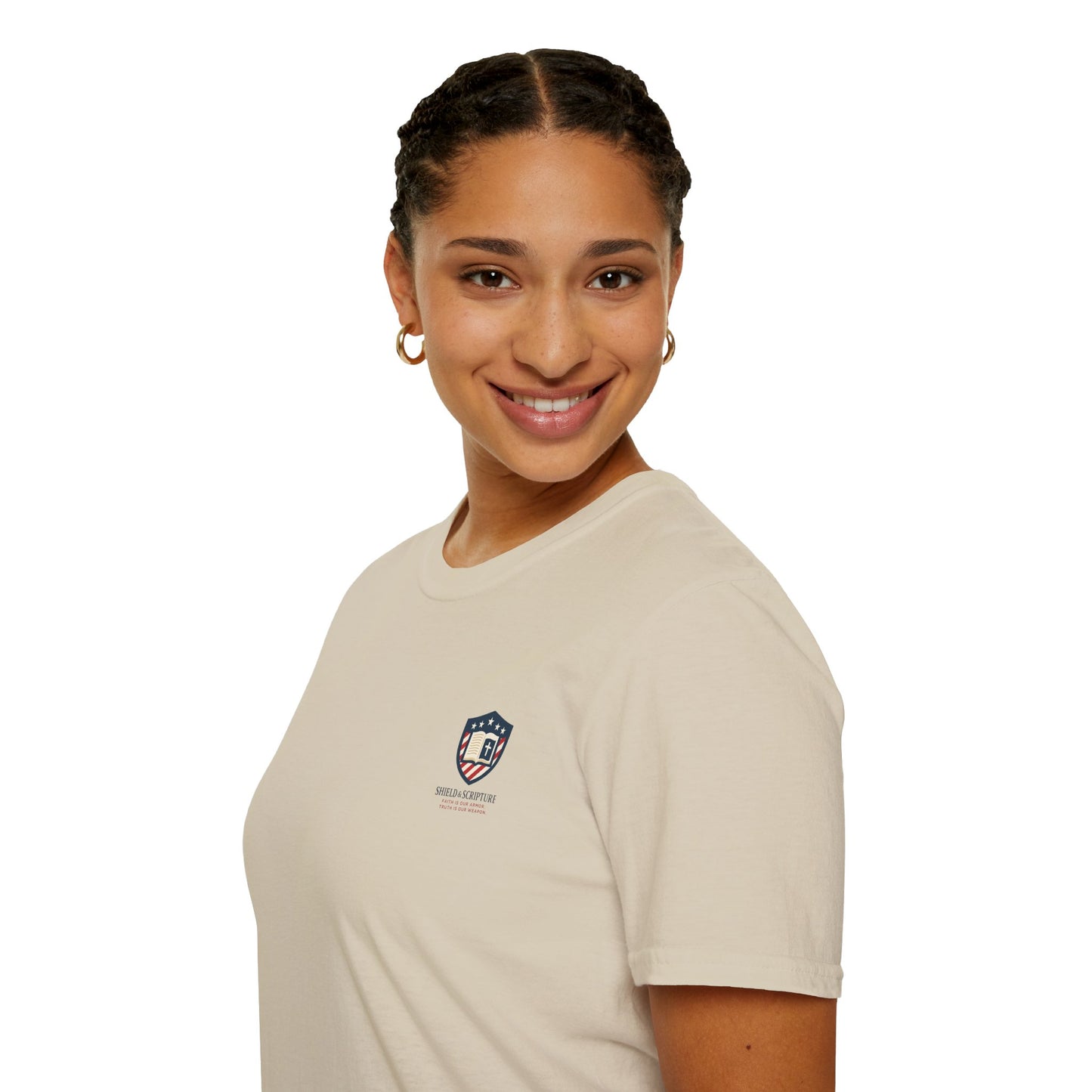Lion of Judah USA Flag Unisex T-Shirt