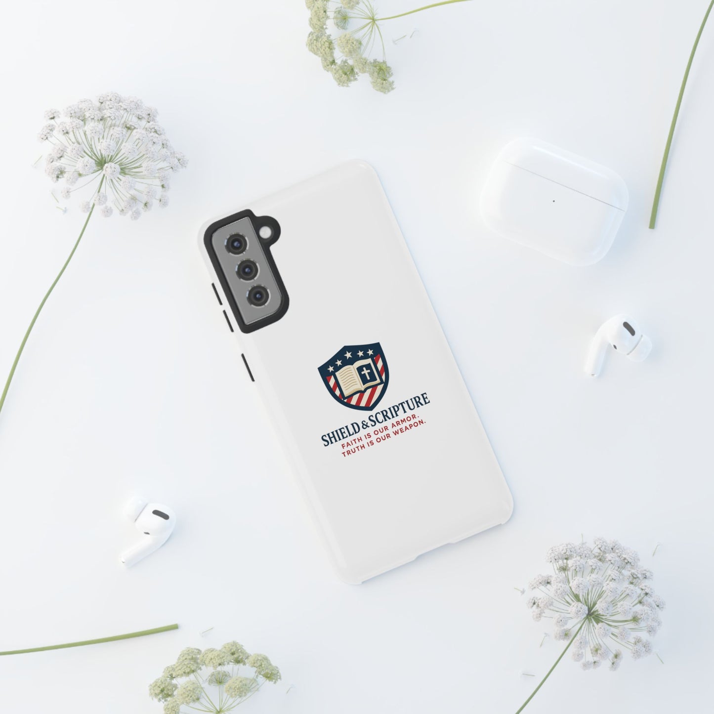 Shield & Scripture Phone Case