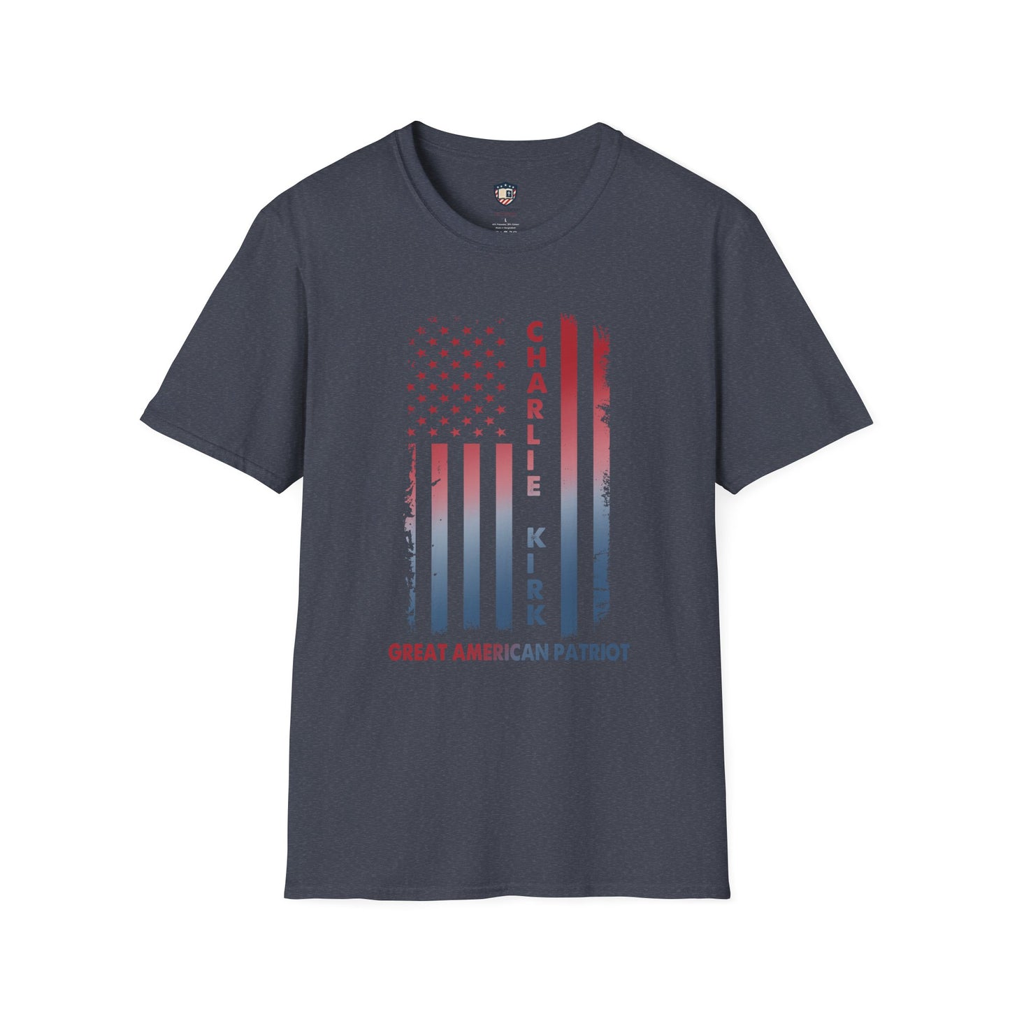 Charlie Kirk Patriot T-Shirt, Unisex Graphic Tee