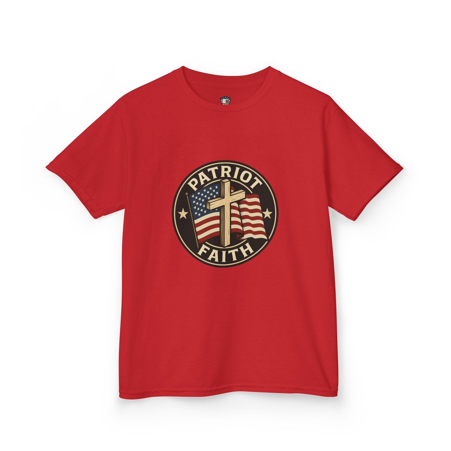 Patriotic Kids Tee - Faith & Freedom Everyday Wear