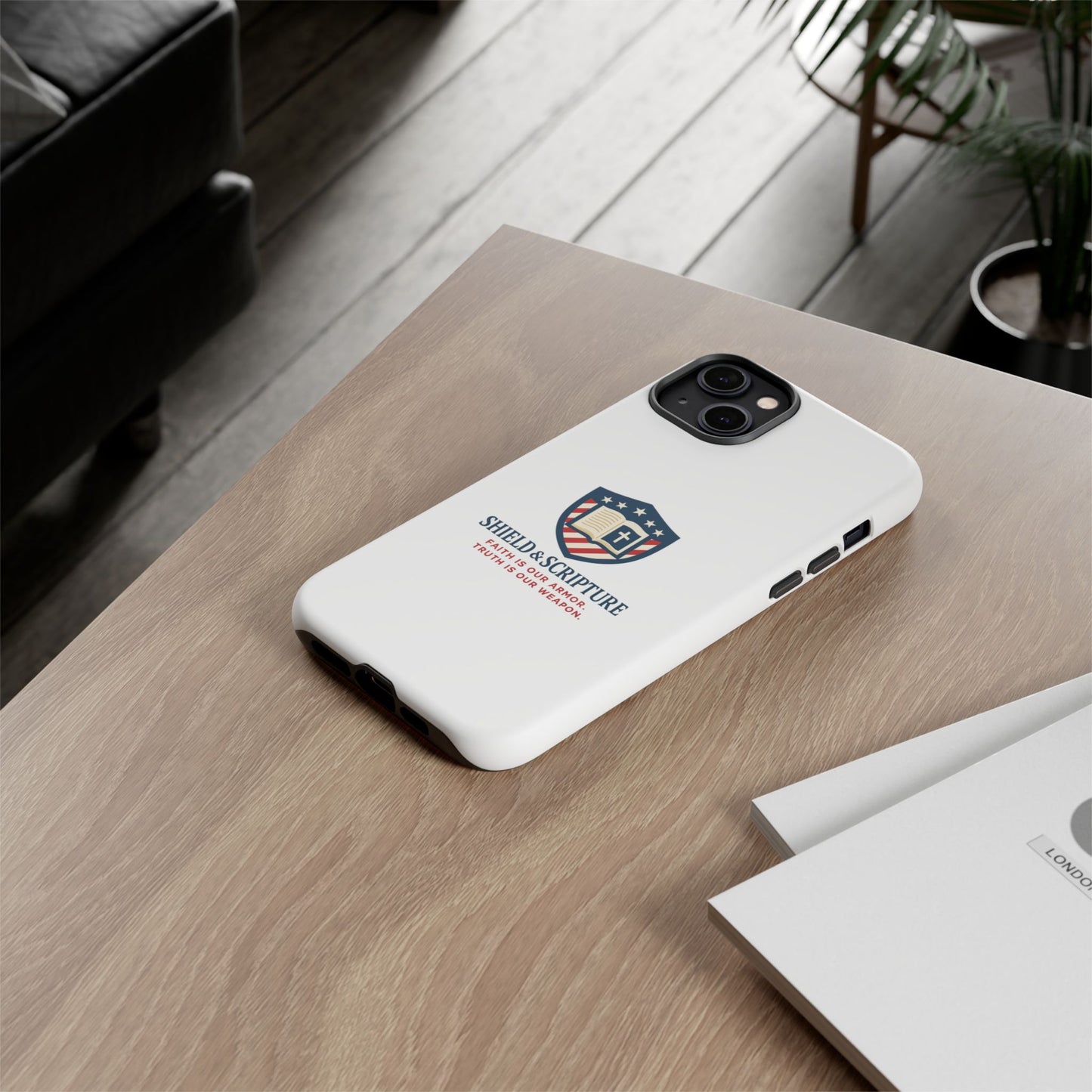 Shield & Scripture Phone Case