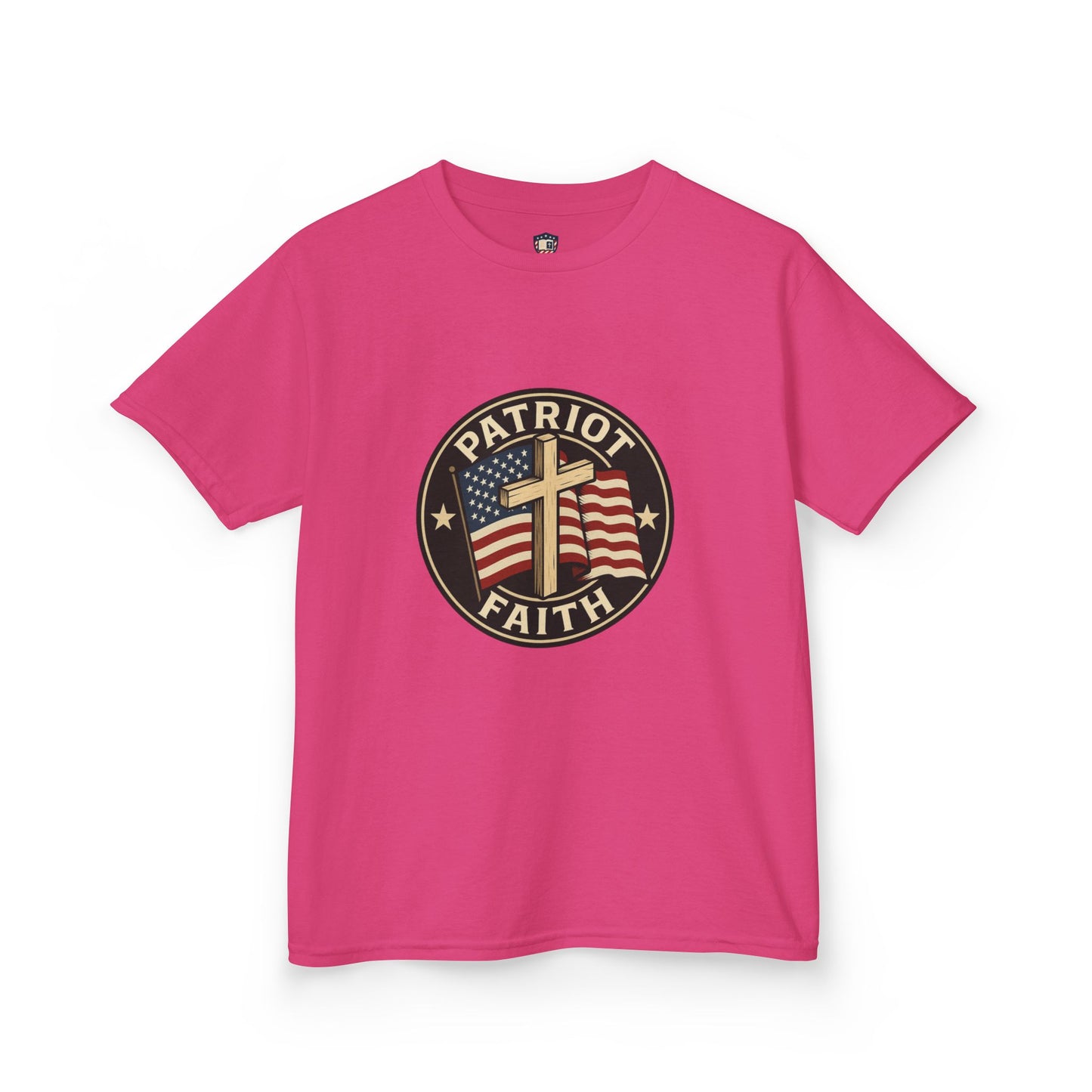 Patriotic Kids Tee - Faith & Freedom Everyday Wear