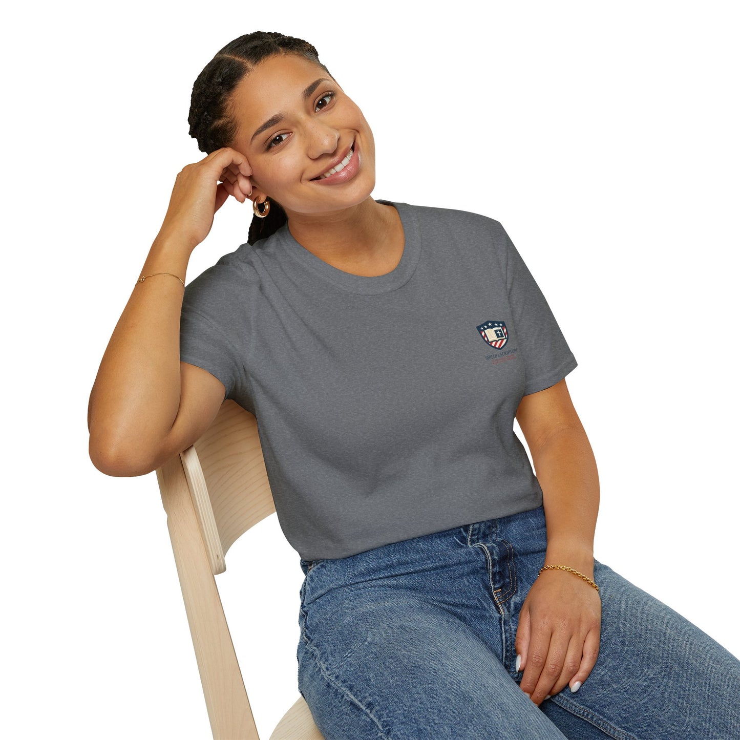 Lion of Judah USA Flag Unisex T-Shirt