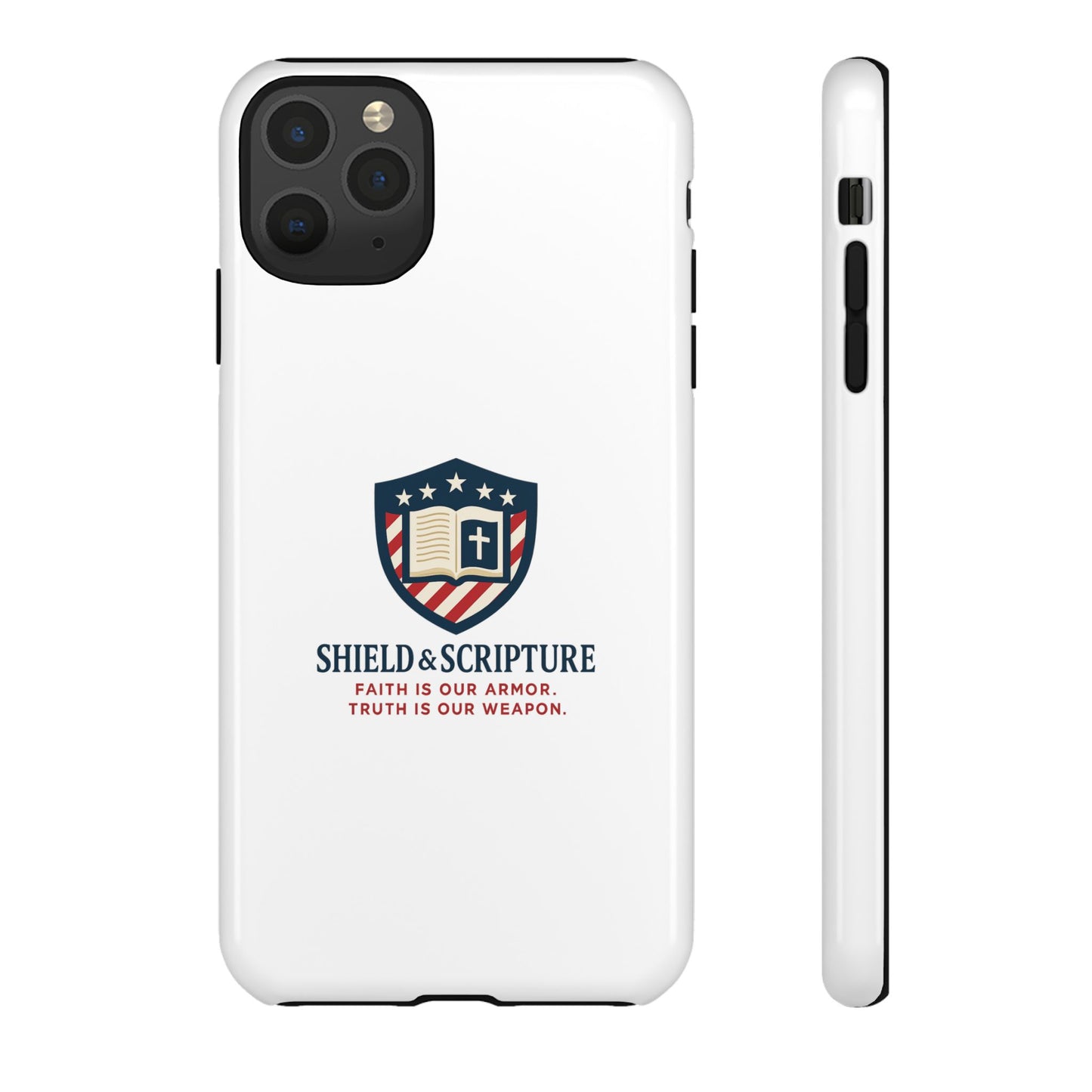 Shield & Scripture Phone Case
