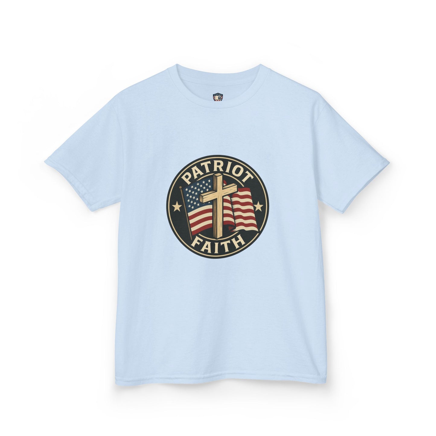 Patriotic Kids Tee - Faith & Freedom Everyday Wear
