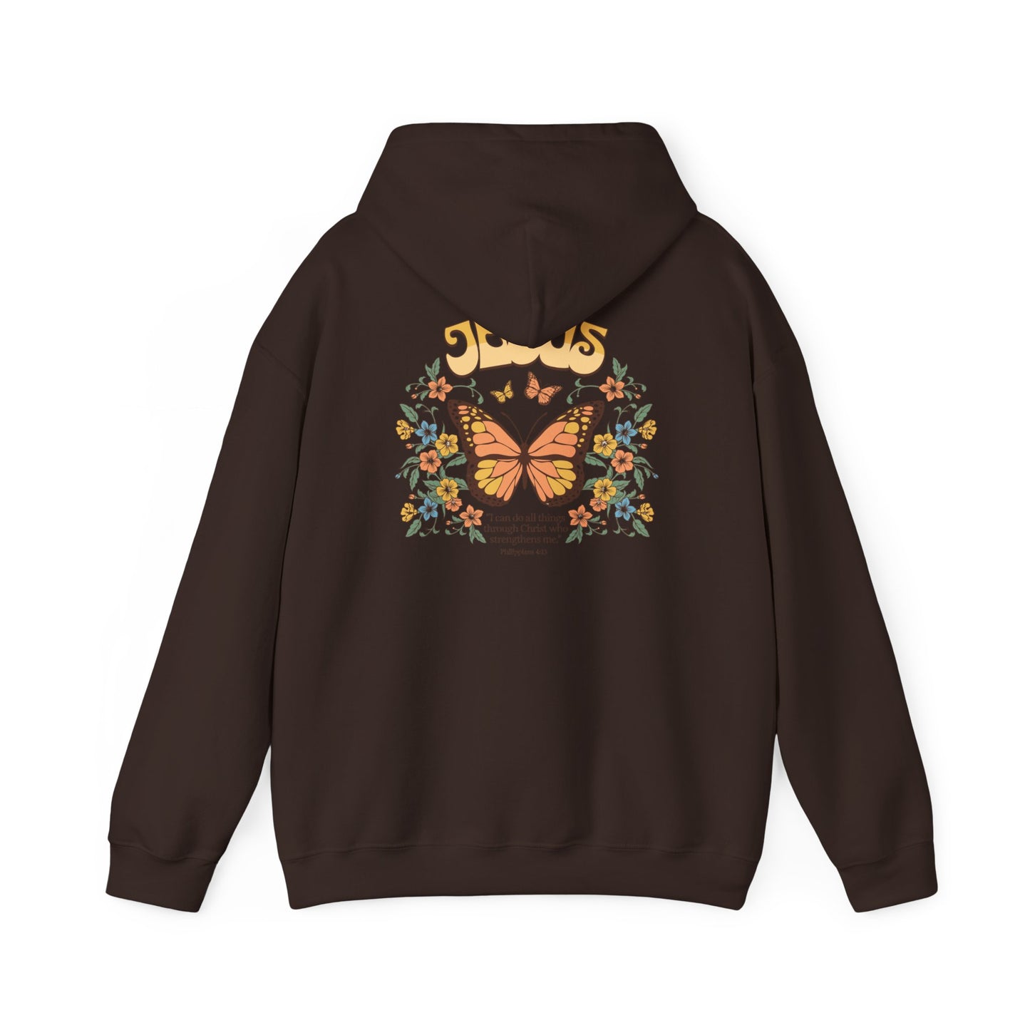 Butterfly JESUS Design Unisex Hoodie