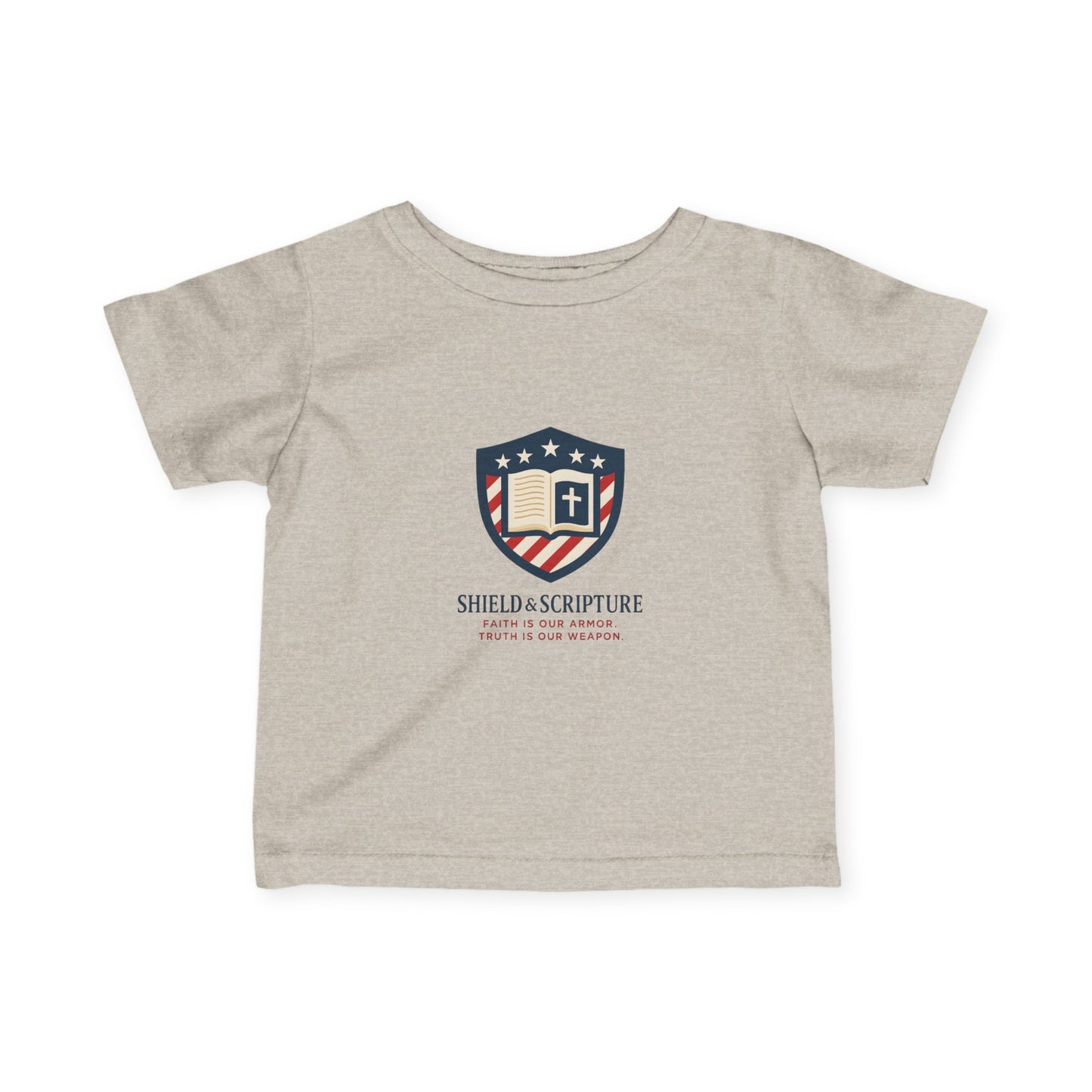 Shield & Scripture Design Toddler Shirt