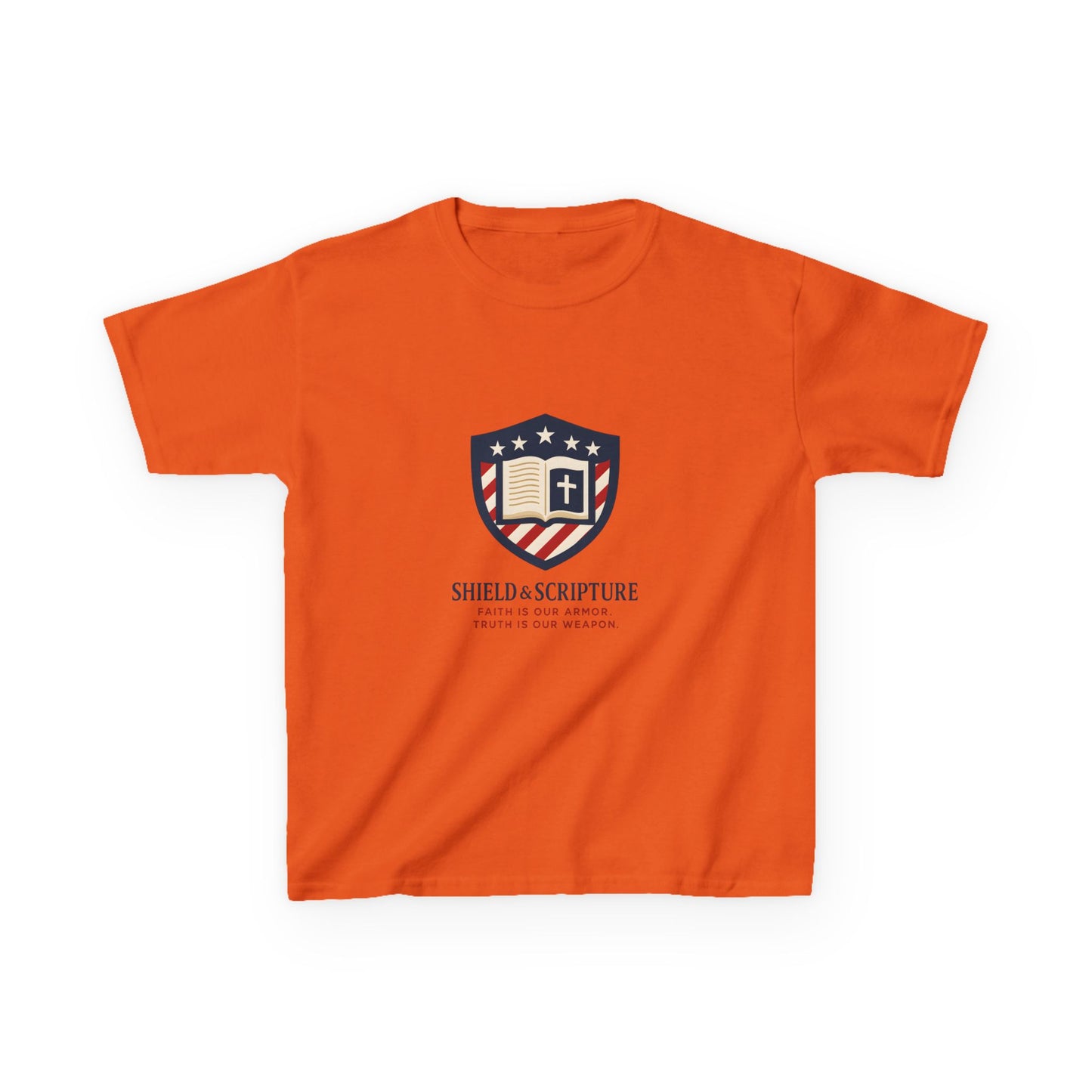 Shield & Scripture Kids Tee Daily Wear