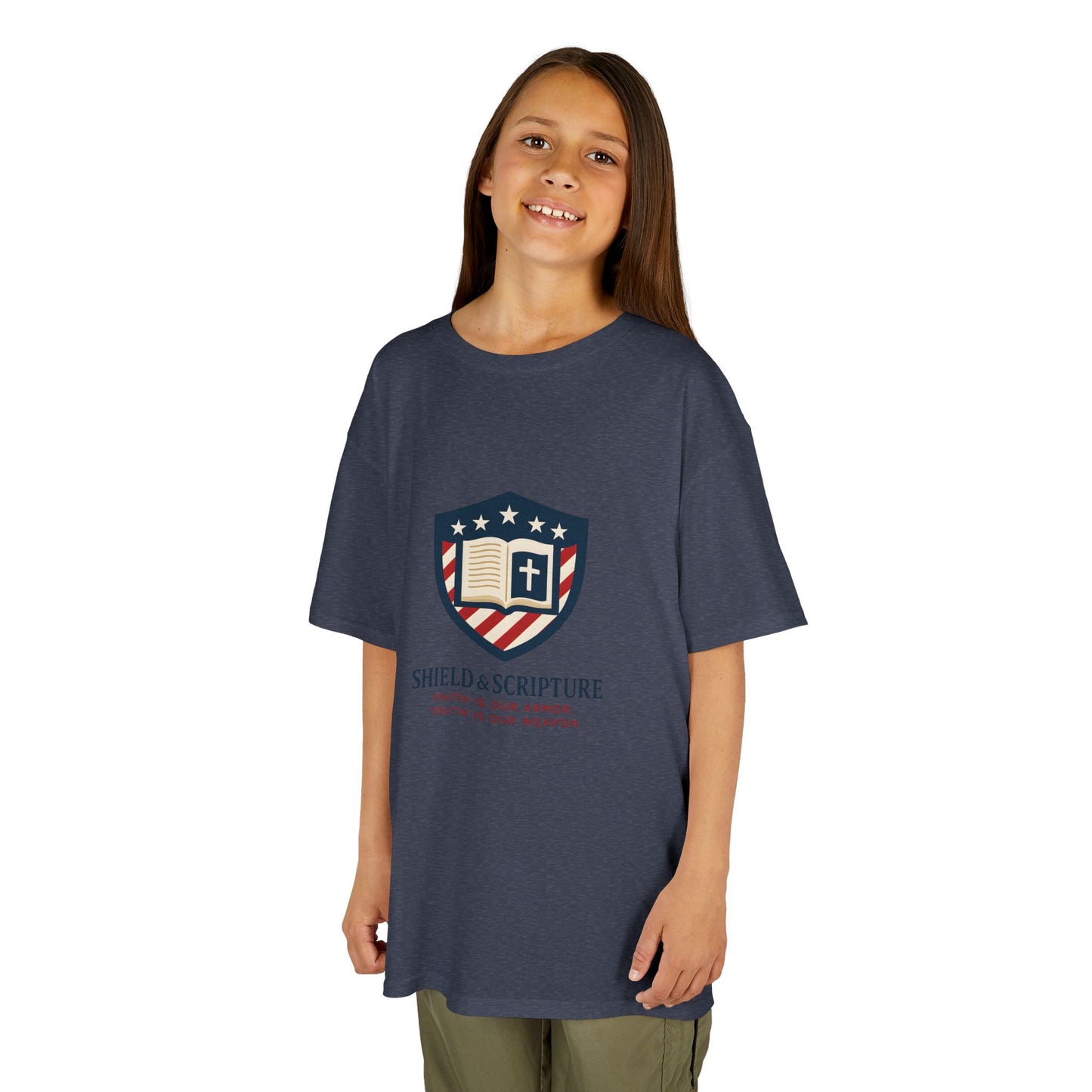 Shield & Scripture Kids Tee Daily Wear