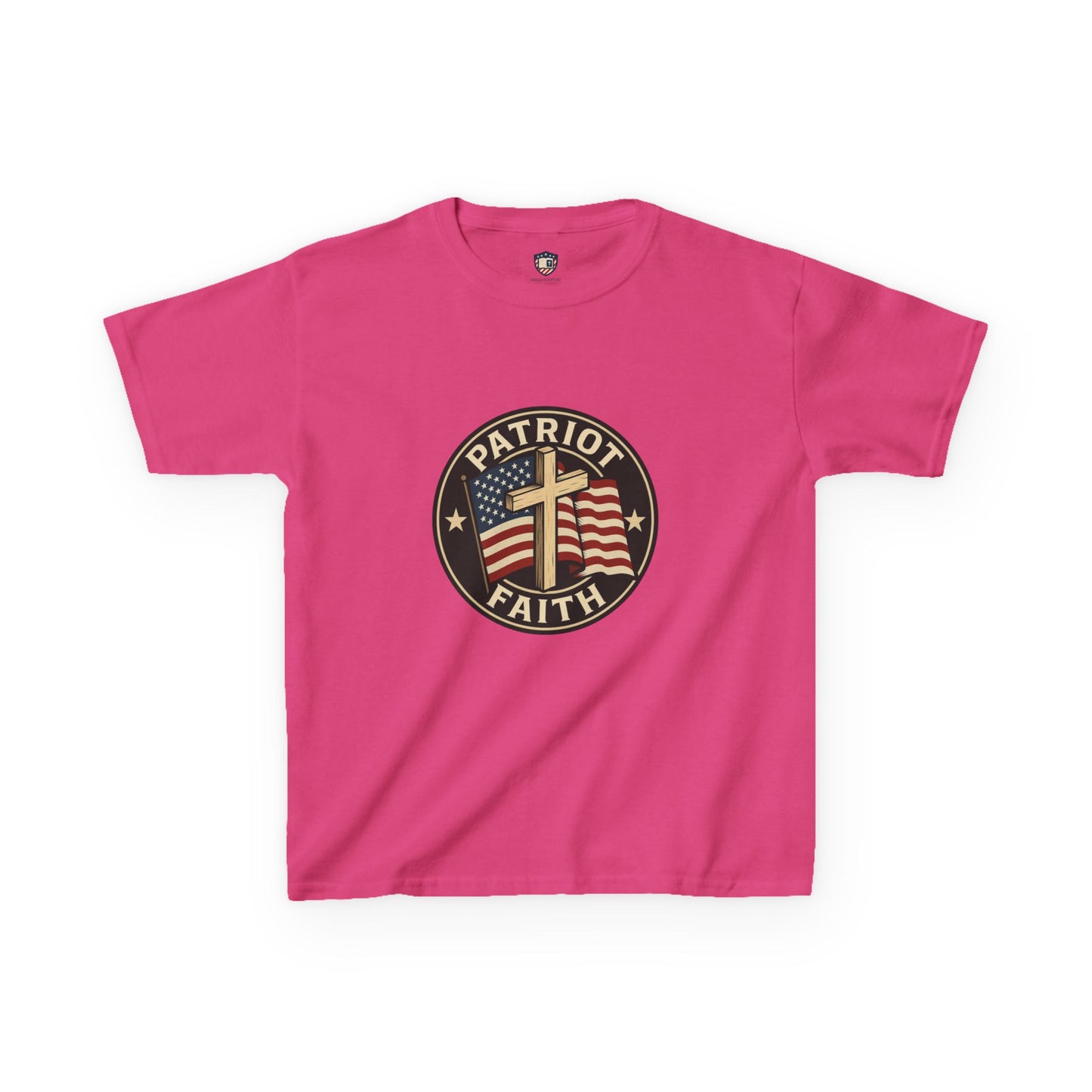 Patriotic Kids Tee - Faith & Freedom Everyday Wear
