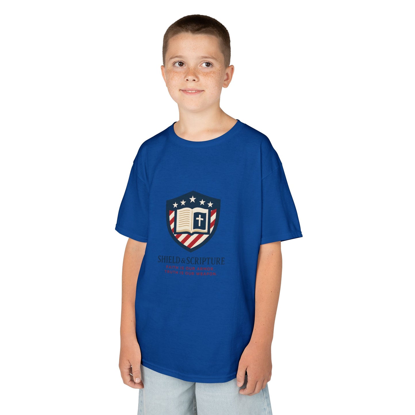 Shield & Scripture Kids Tee Daily Wear