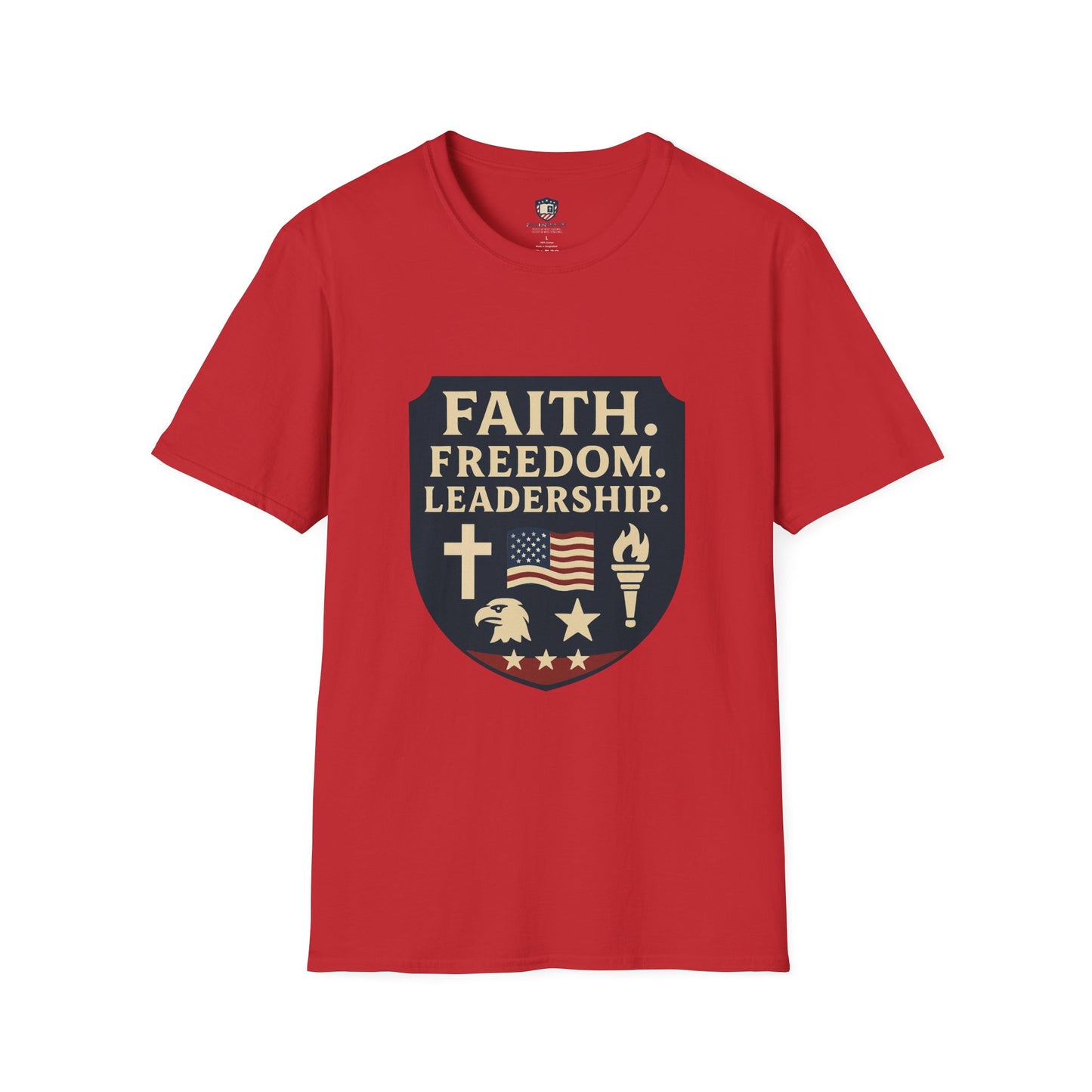 Faith, Freedom, Leadership Unisex T-Shirt