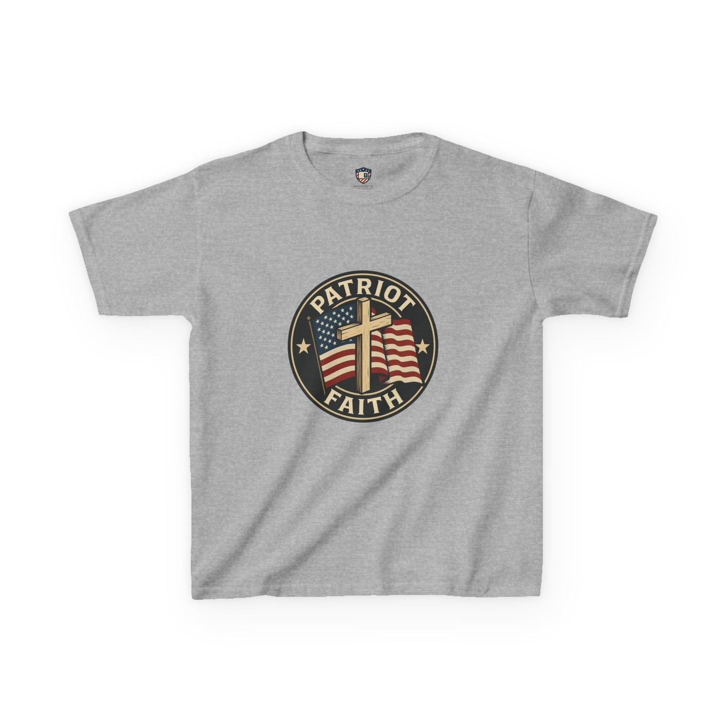 Patriotic Kids Tee - Faith & Freedom Everyday Wear