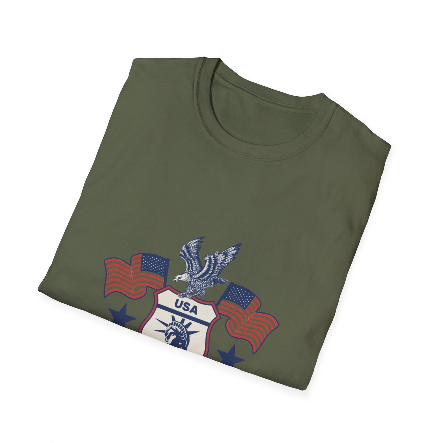 USA Freedom Lives Here Patriotic Unisex Shirt