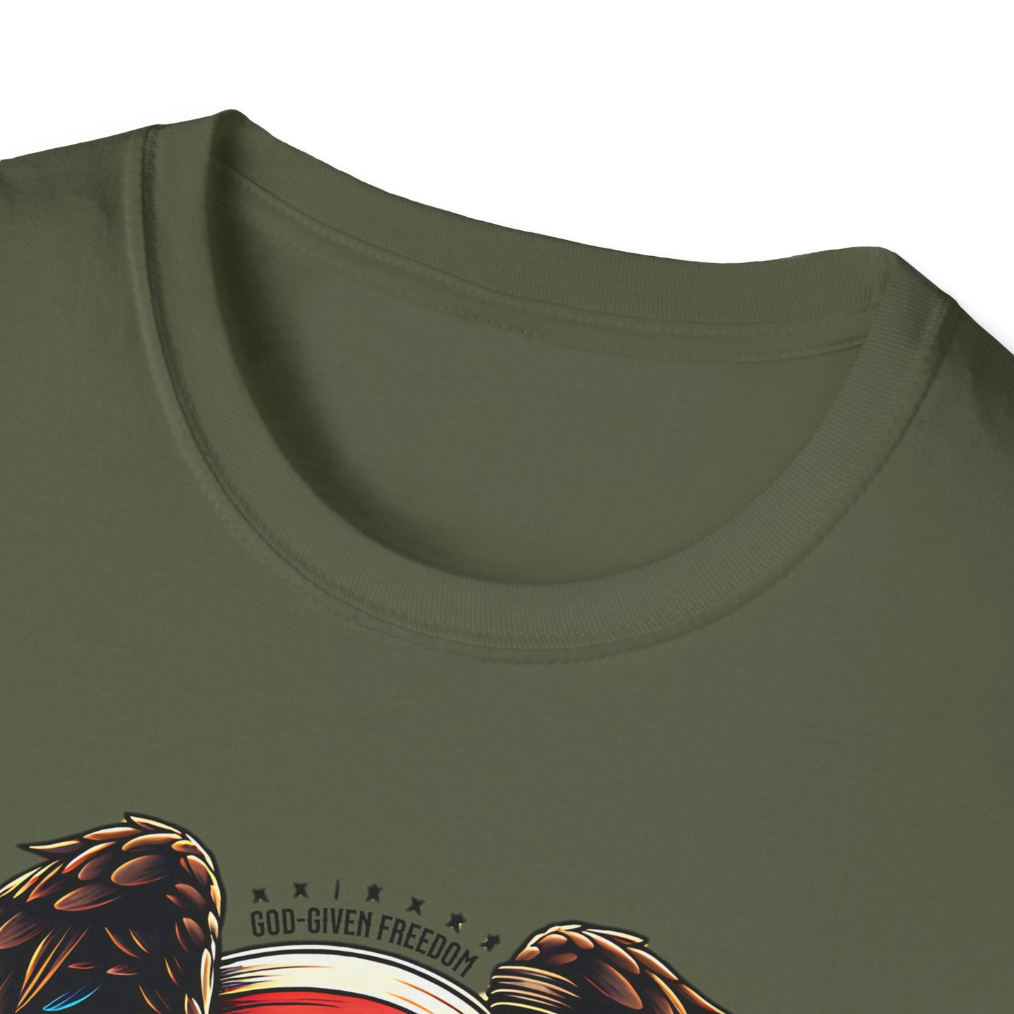 Patriotic Eagle Graphic Unisex T-Shirt