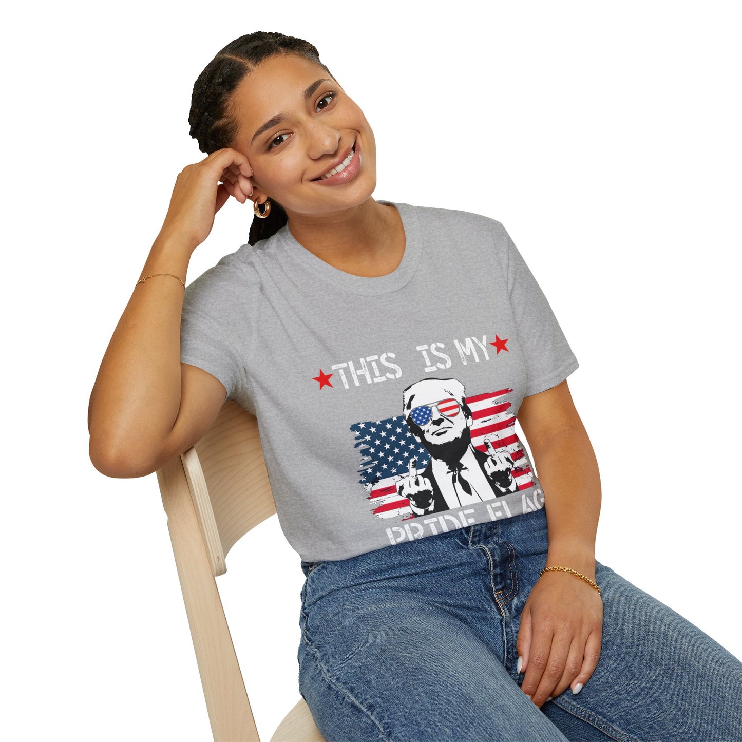 Trump This Is My Pride Flag Unisex T-Shirt