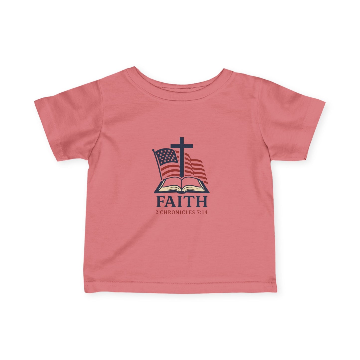 Faith-Themed 2 Chronicles 7:14 Infant Tee