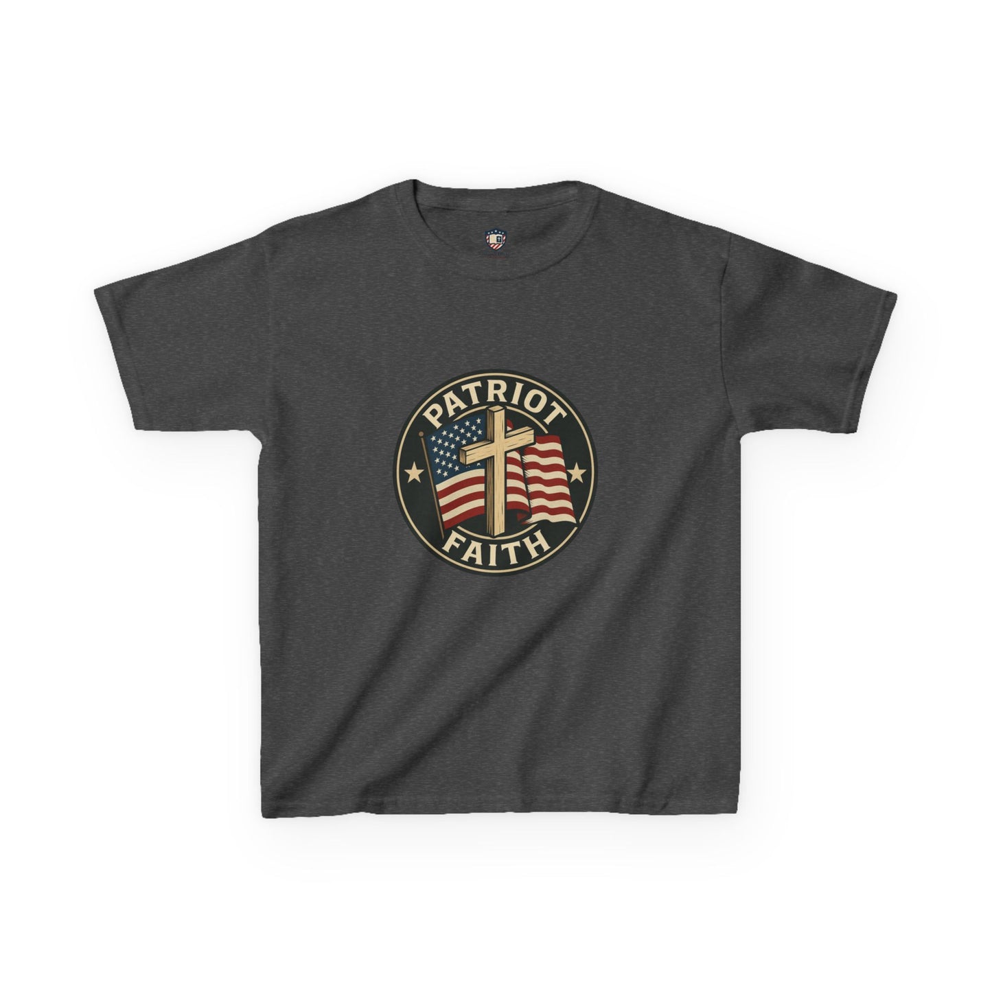 Patriotic Kids Tee - Faith & Freedom Everyday Wear