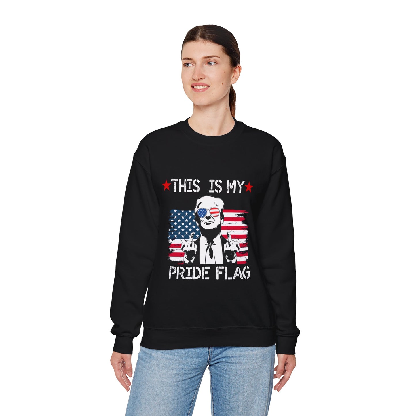Trump This Is My Pride Flag Unisex Sweatshirt