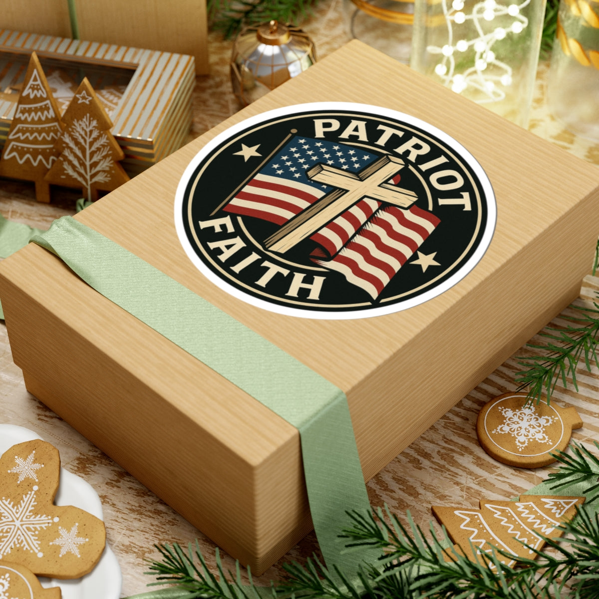 Patriot Faith Kiss-Cut Stickers