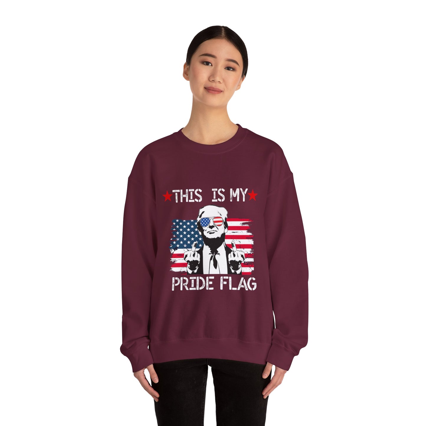 Trump This Is My Pride Flag Unisex Sweatshirt