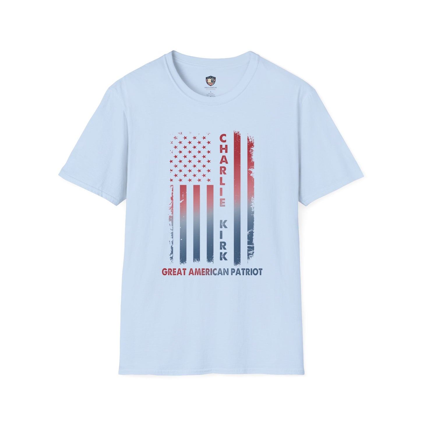 Charlie Kirk Patriot T-Shirt, Unisex Graphic Tee
