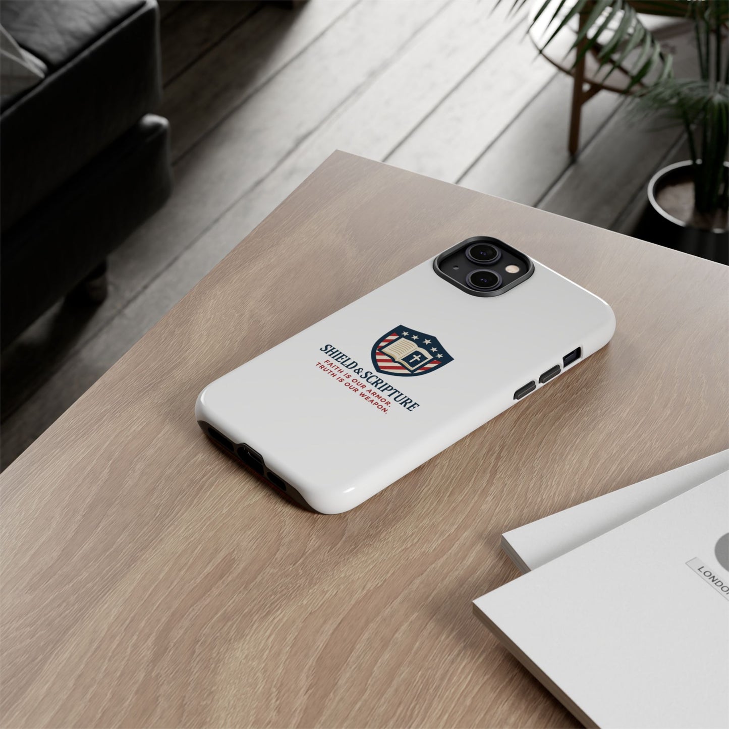 Shield & Scripture Phone Case