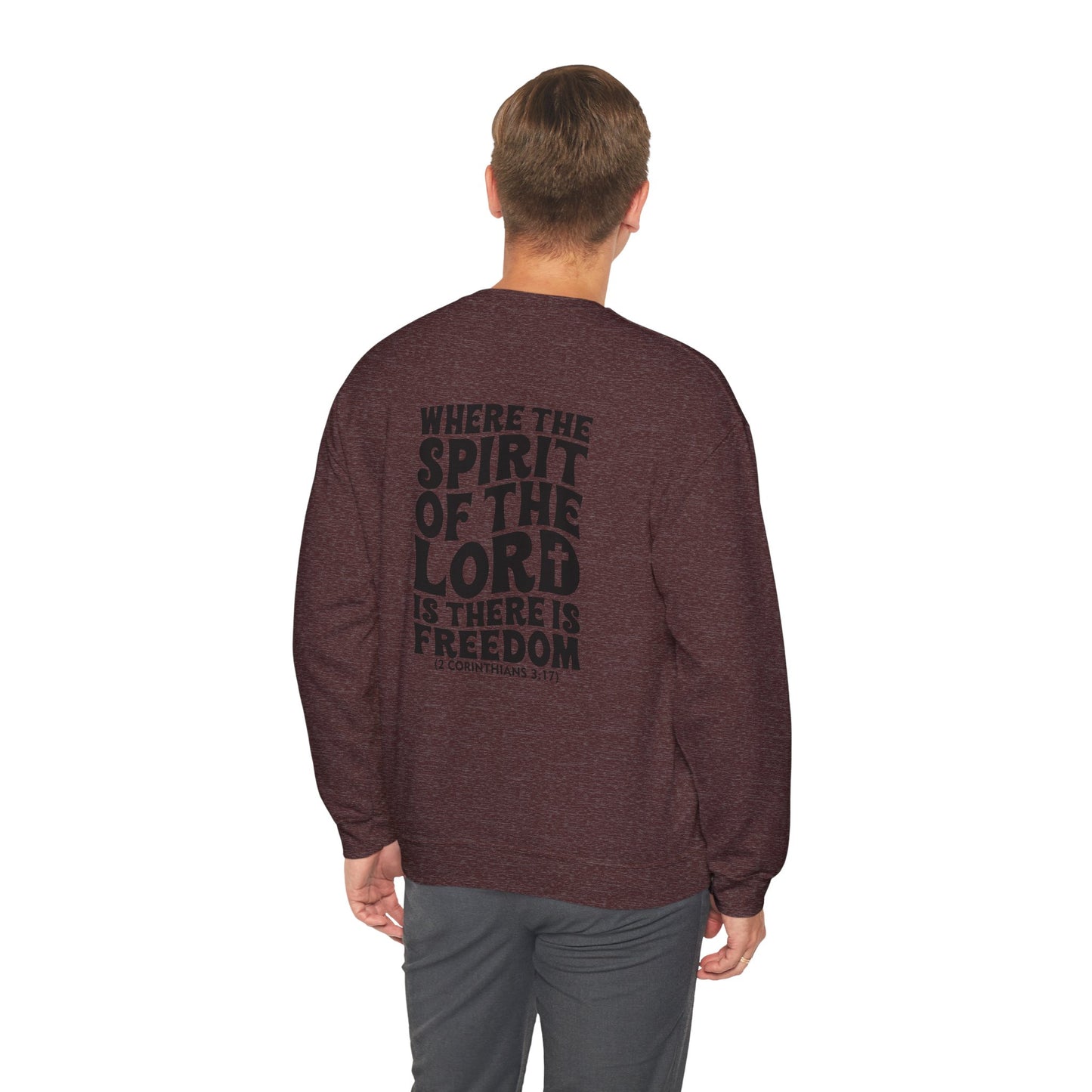 "Where the Spirit of the Lord Is" Unisex Sweatshirt