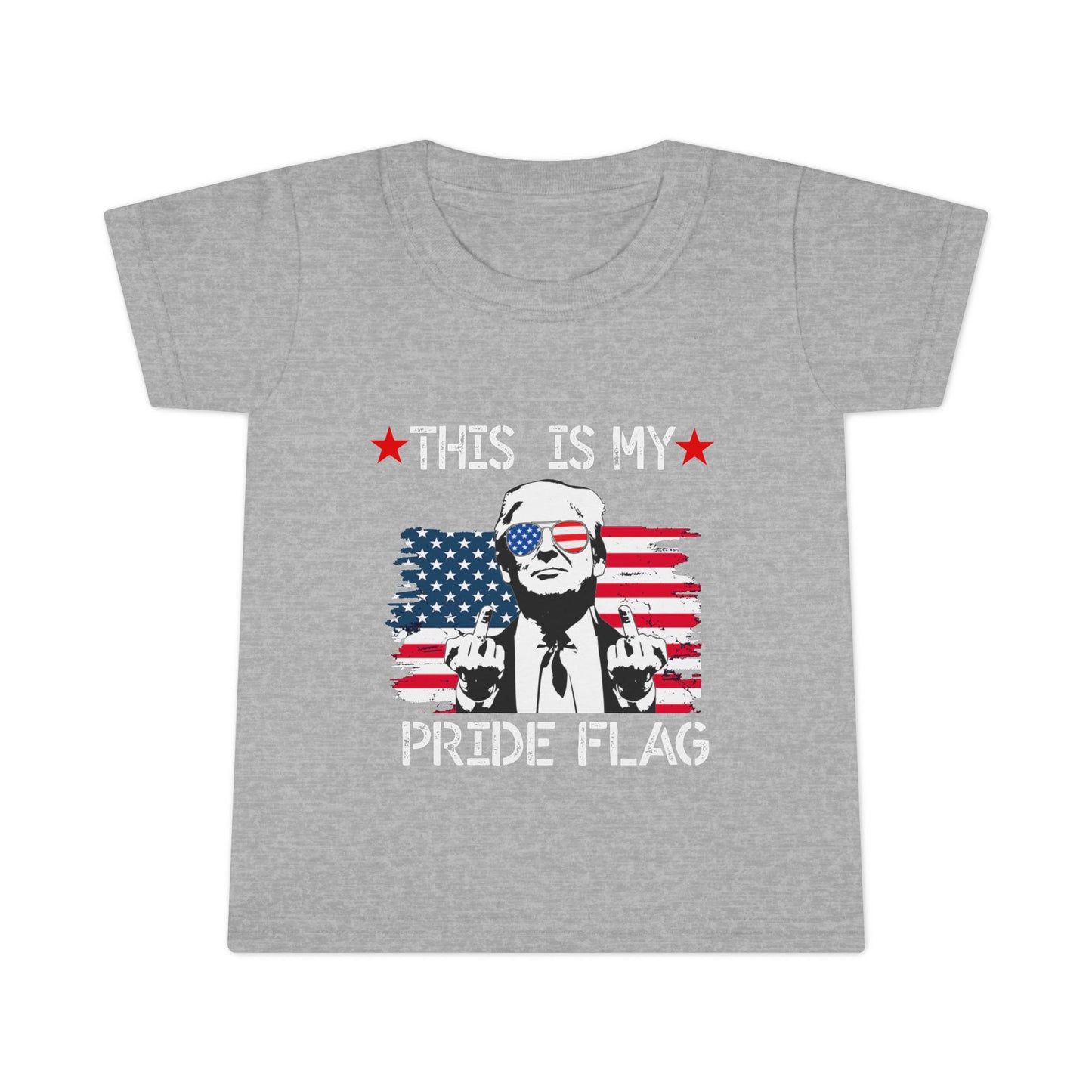 Trump This Is My Pride Flag Toddler T-Shirt