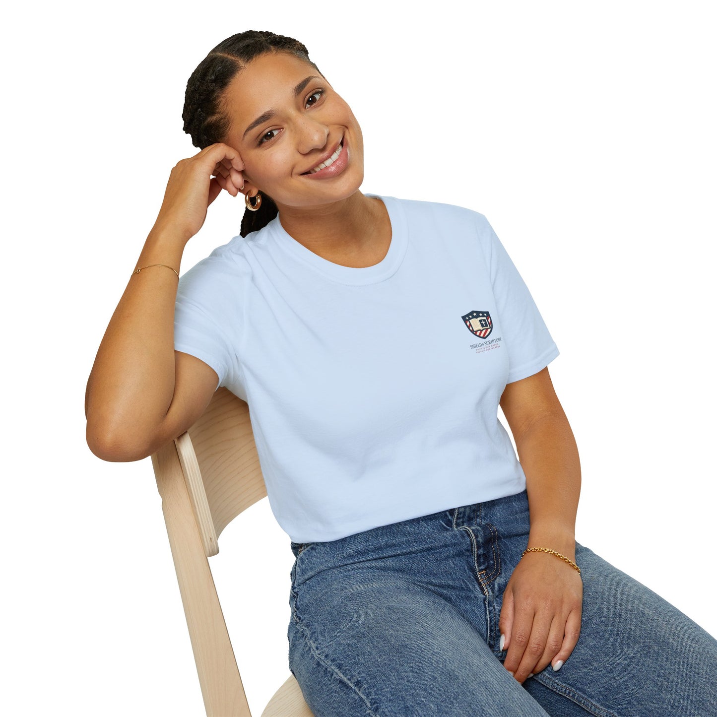 Lion of Judah USA Flag Unisex T-Shirt