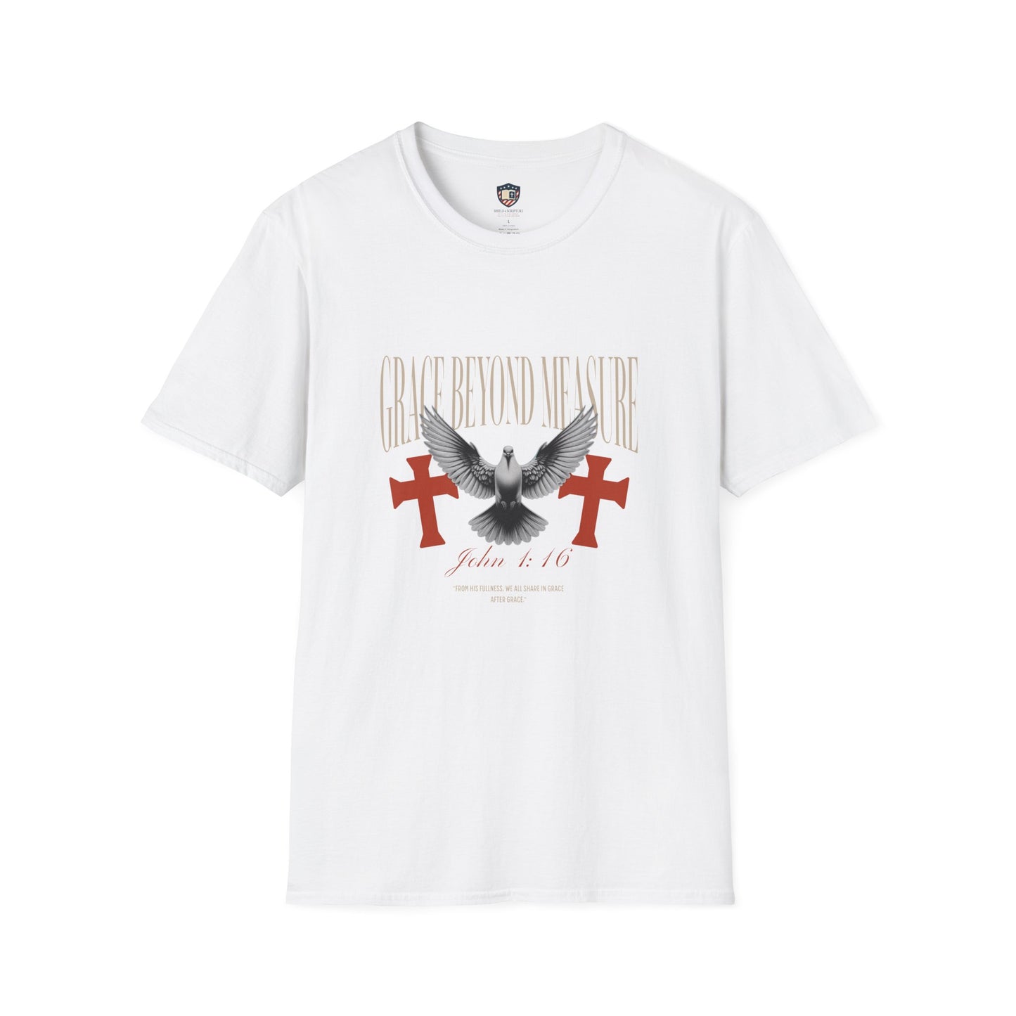 Grace Beyond Measure John 1:16 Inspired Unisex T-Shirt